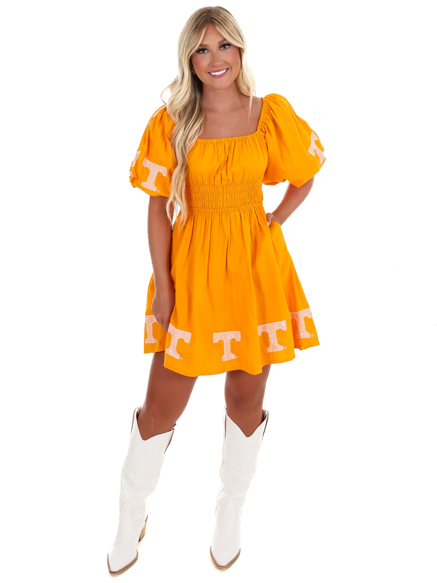 The University of Tennessee Puff Sleeve Dress - Image 2
