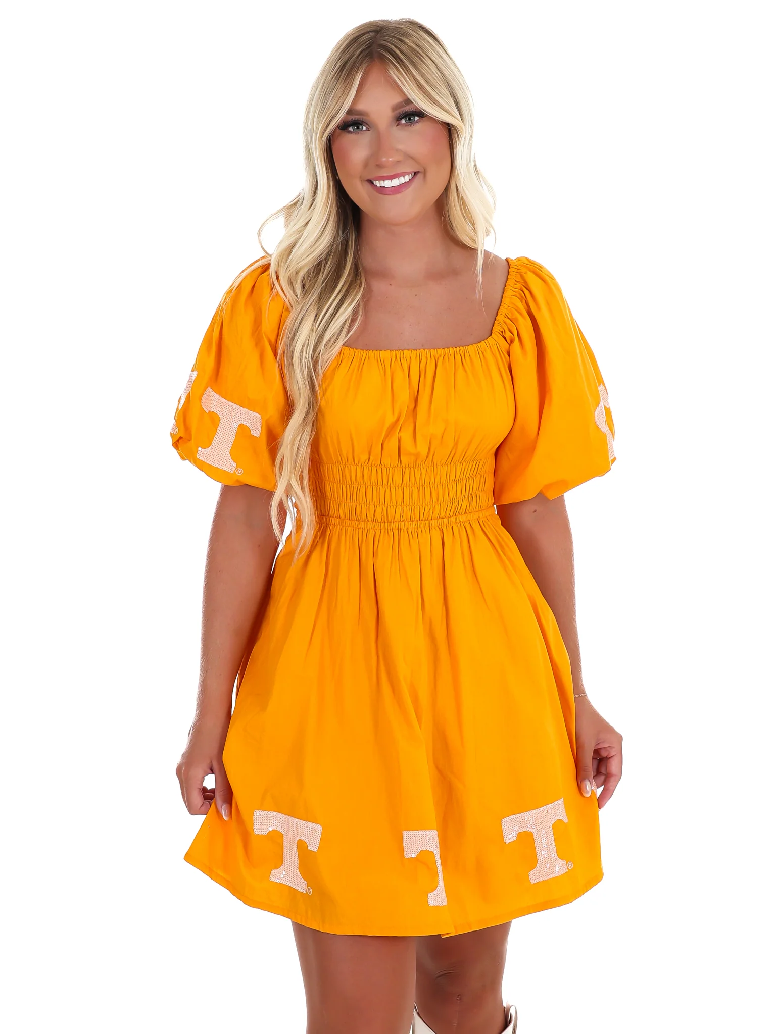 The University of Tennessee Puff Sleeve Dress - Image 5