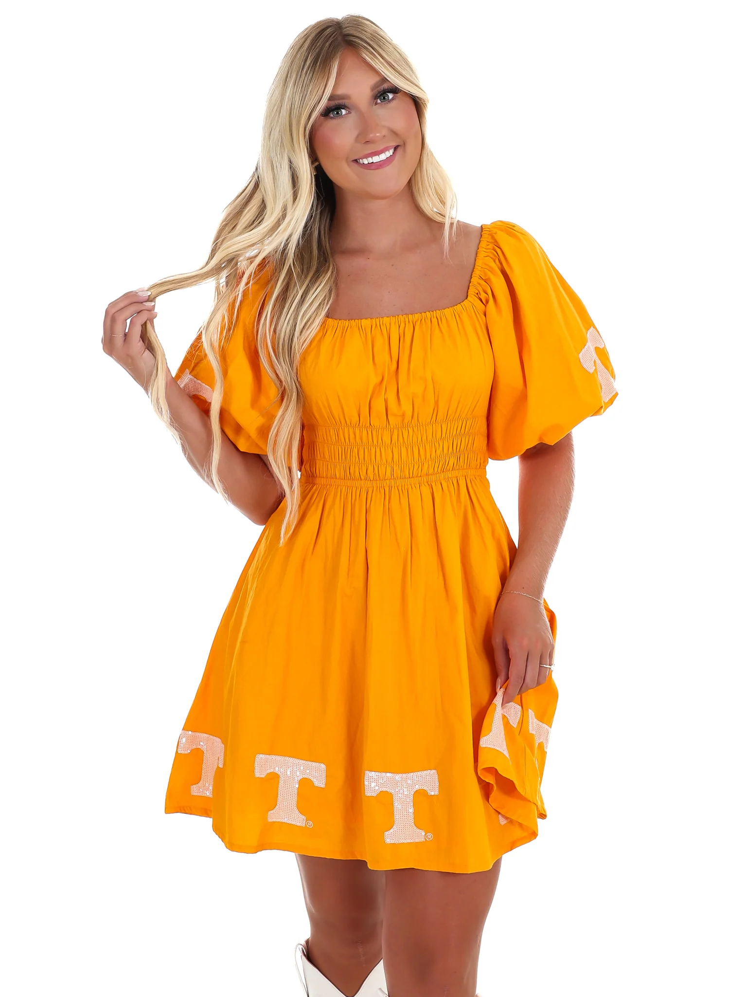 The University of Tennessee Puff Sleeve Dress - Image 7