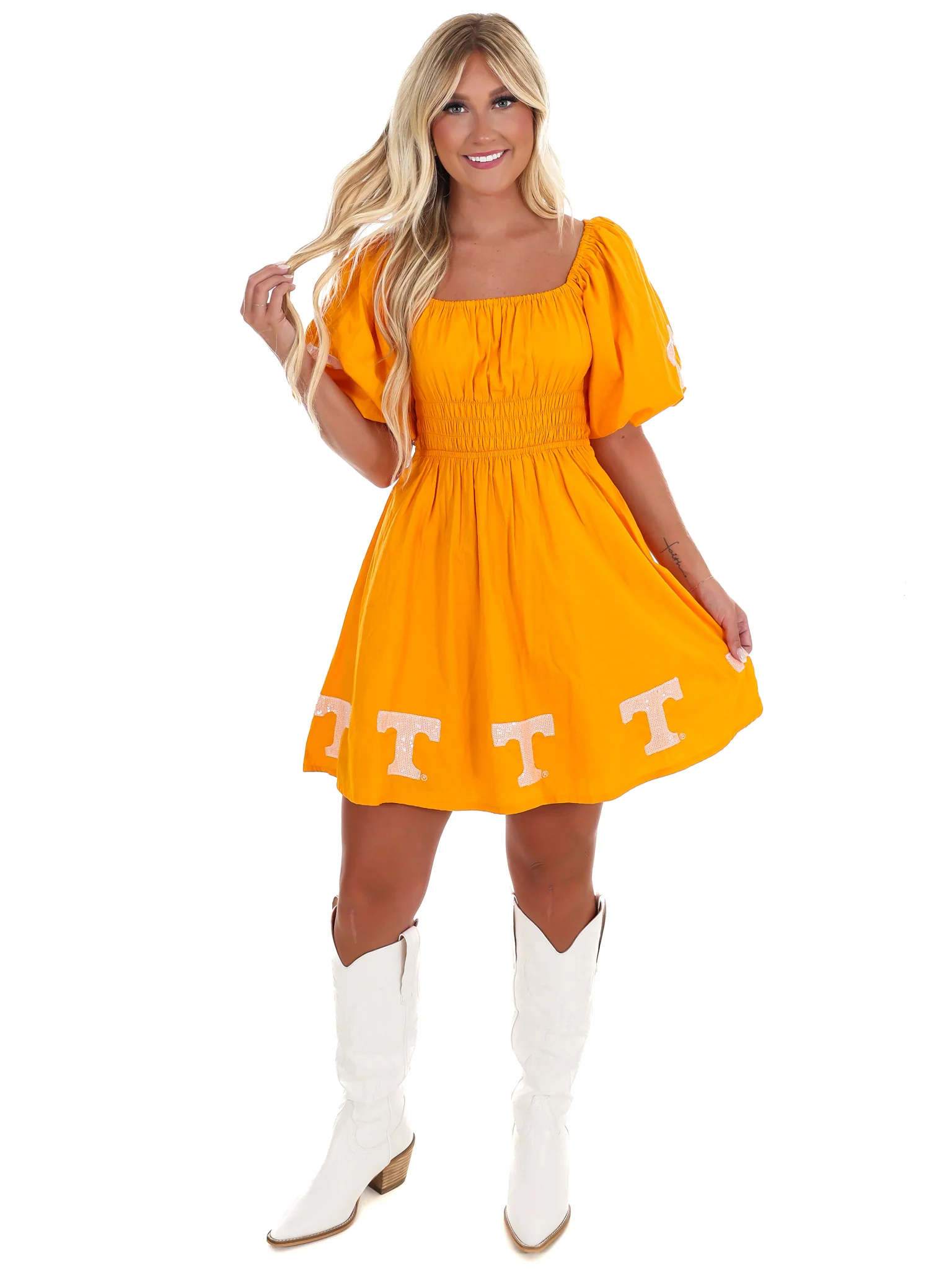 The University of Tennessee Puff Sleeve Dress - Image 8
