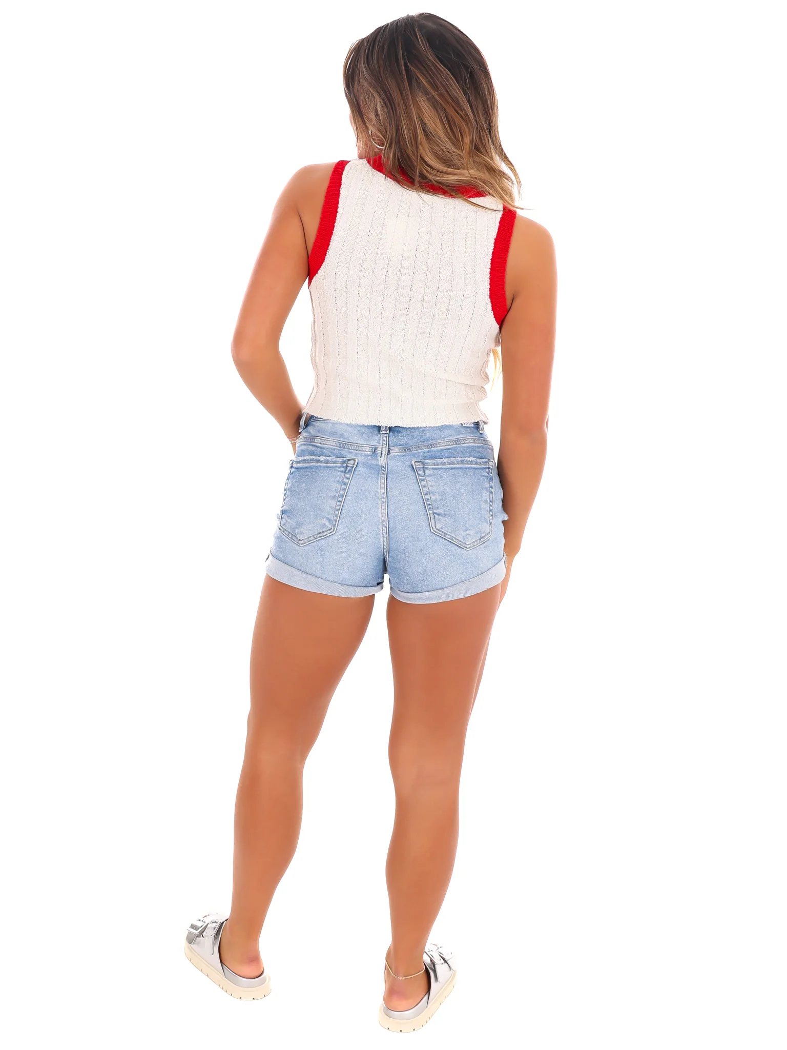 This Kiss Ribbed Tank Top - Image 14