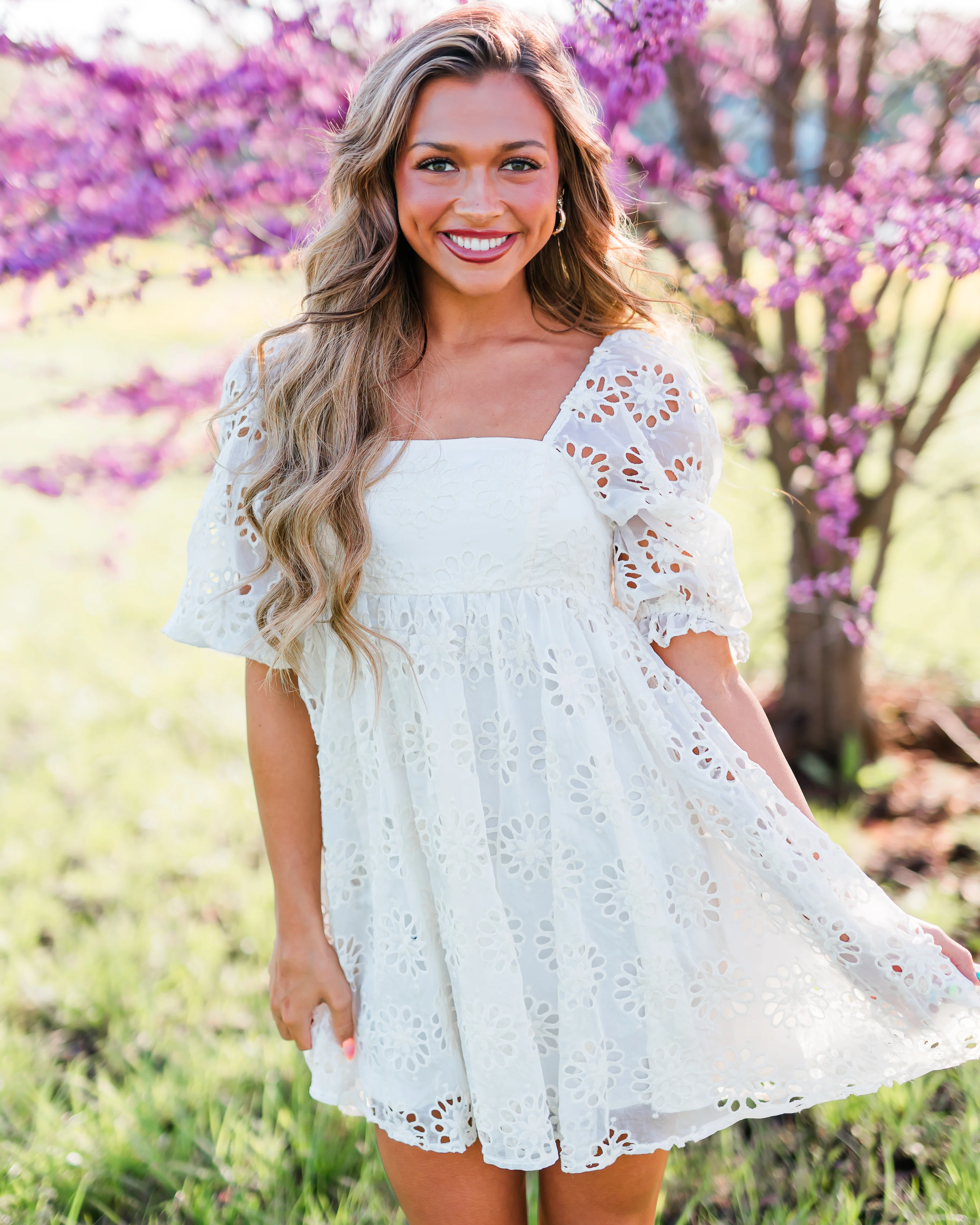 Through the Seasons Floral Babydoll Dress - Image 2