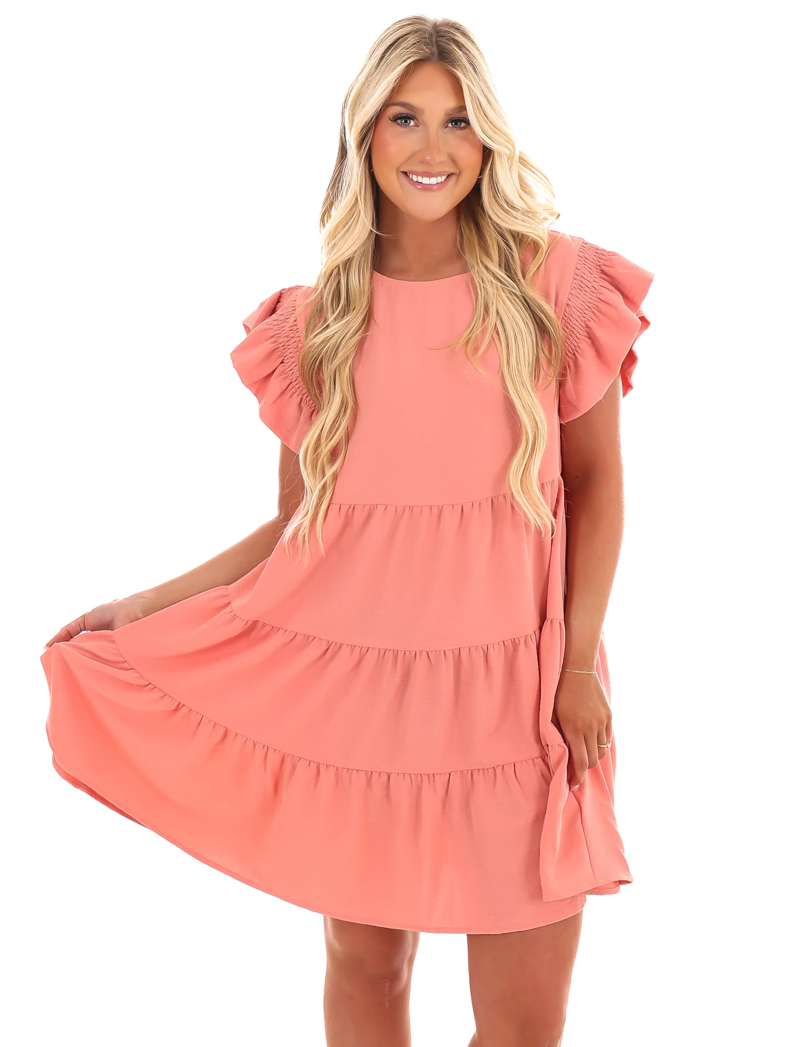 Time for Brunch Ruffle Mini Dress - Image 11