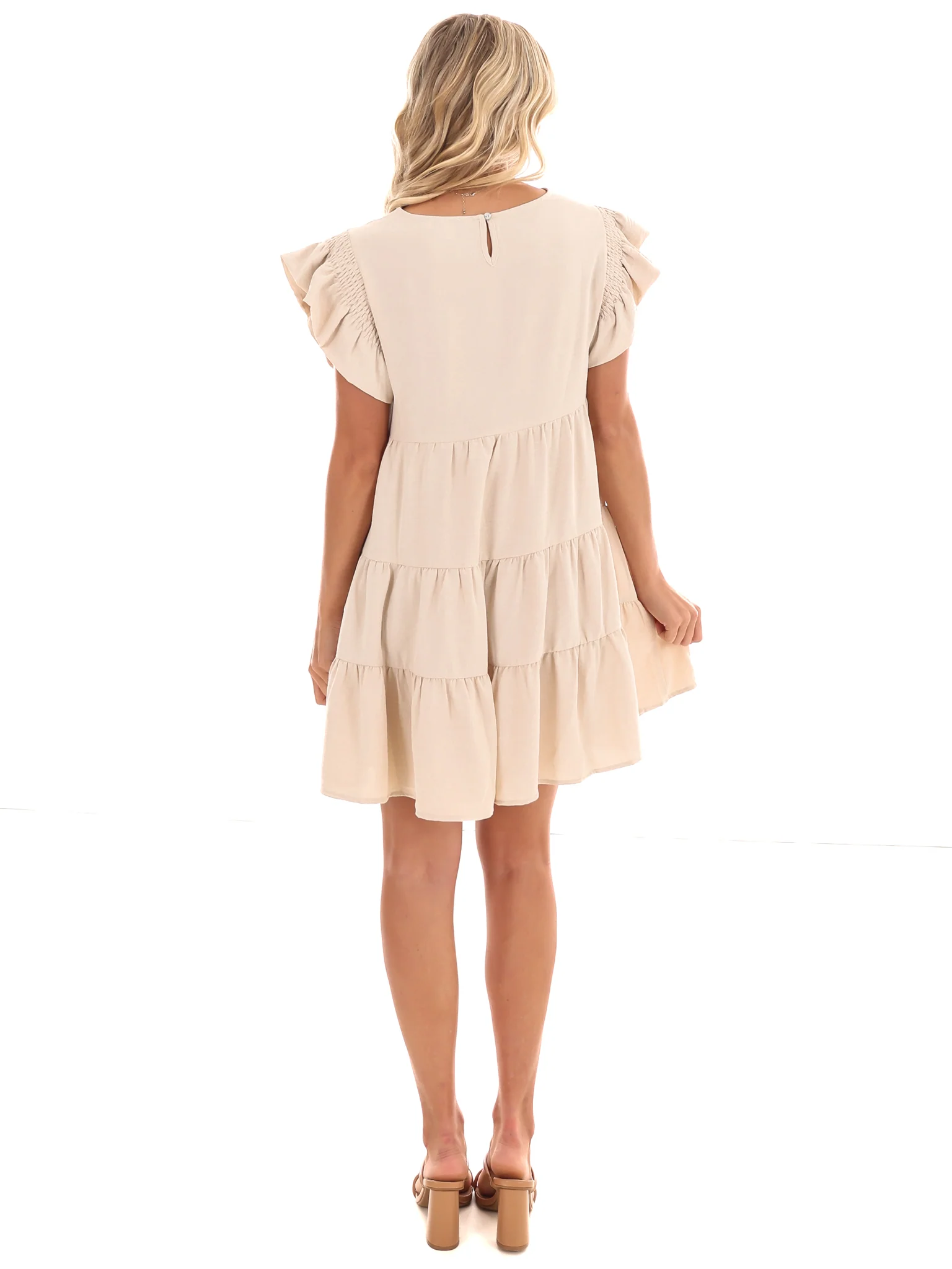 Time for Brunch Ruffle Mini Dress - Image 8