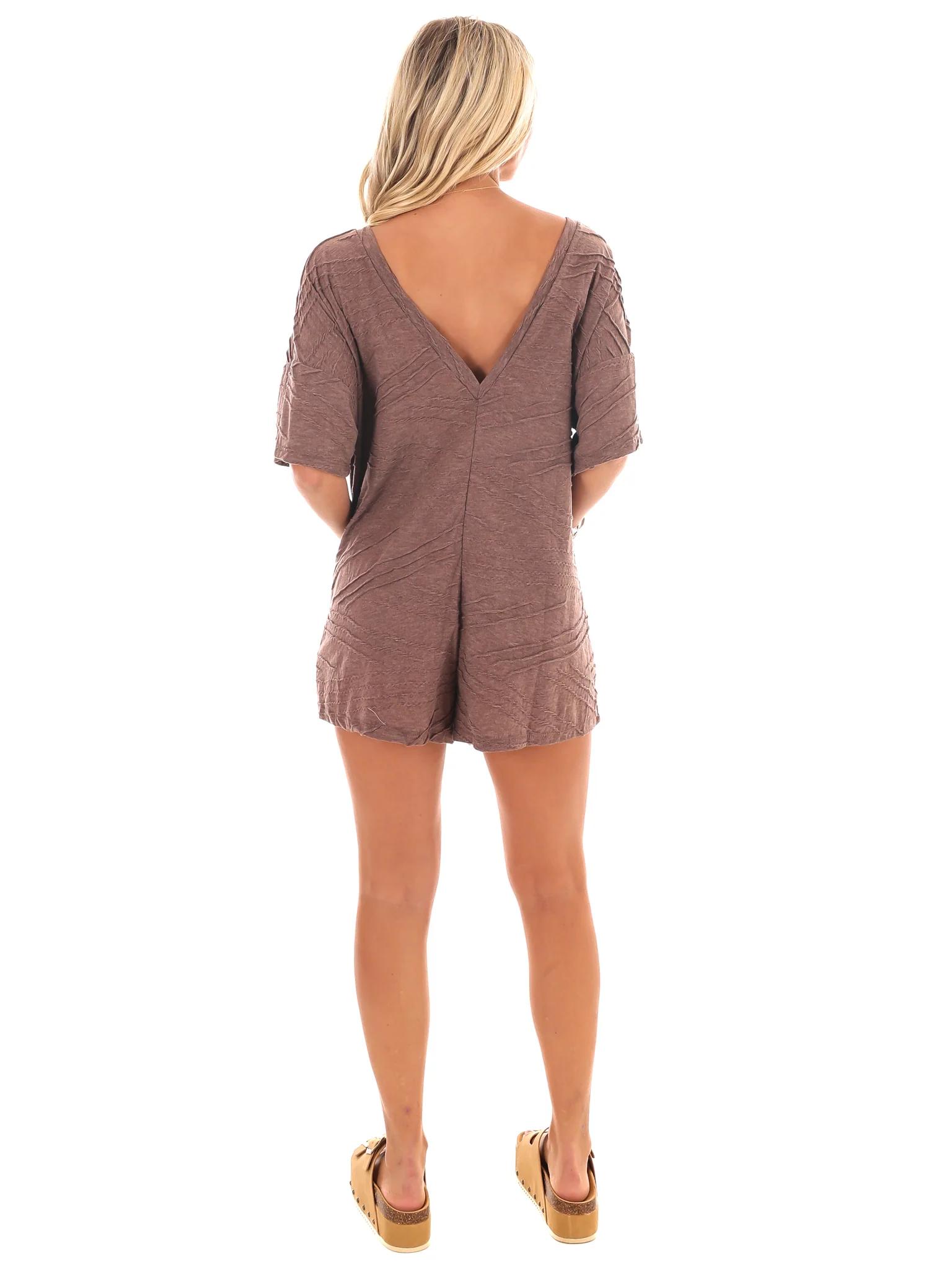 Time for Change Oversized Textured Romper - Image 14