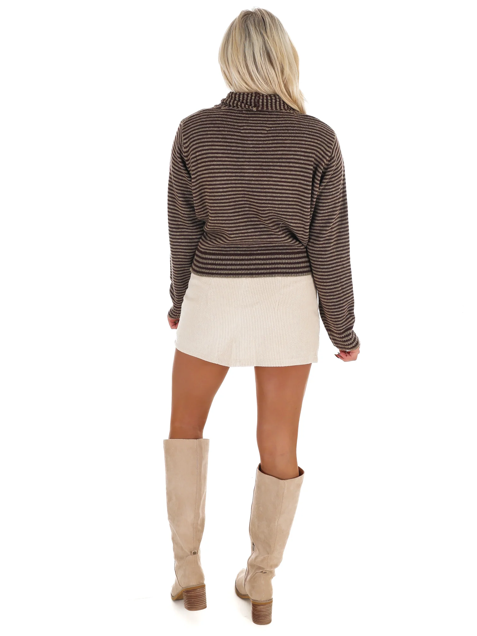 Times to Remember Striped Tying Cardigan - Image 17