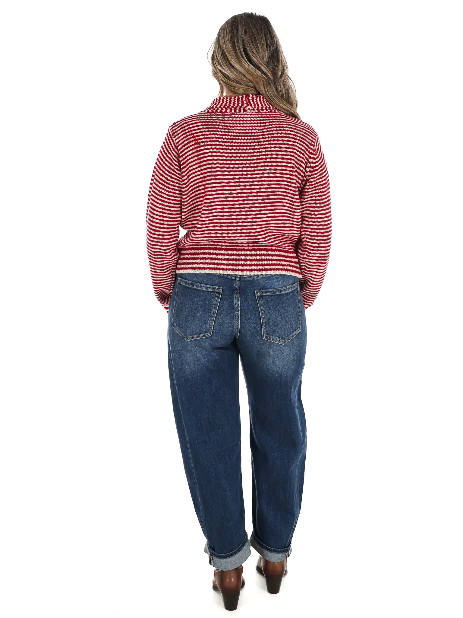 Times to Remember Striped Tying Cardigan - Image 8