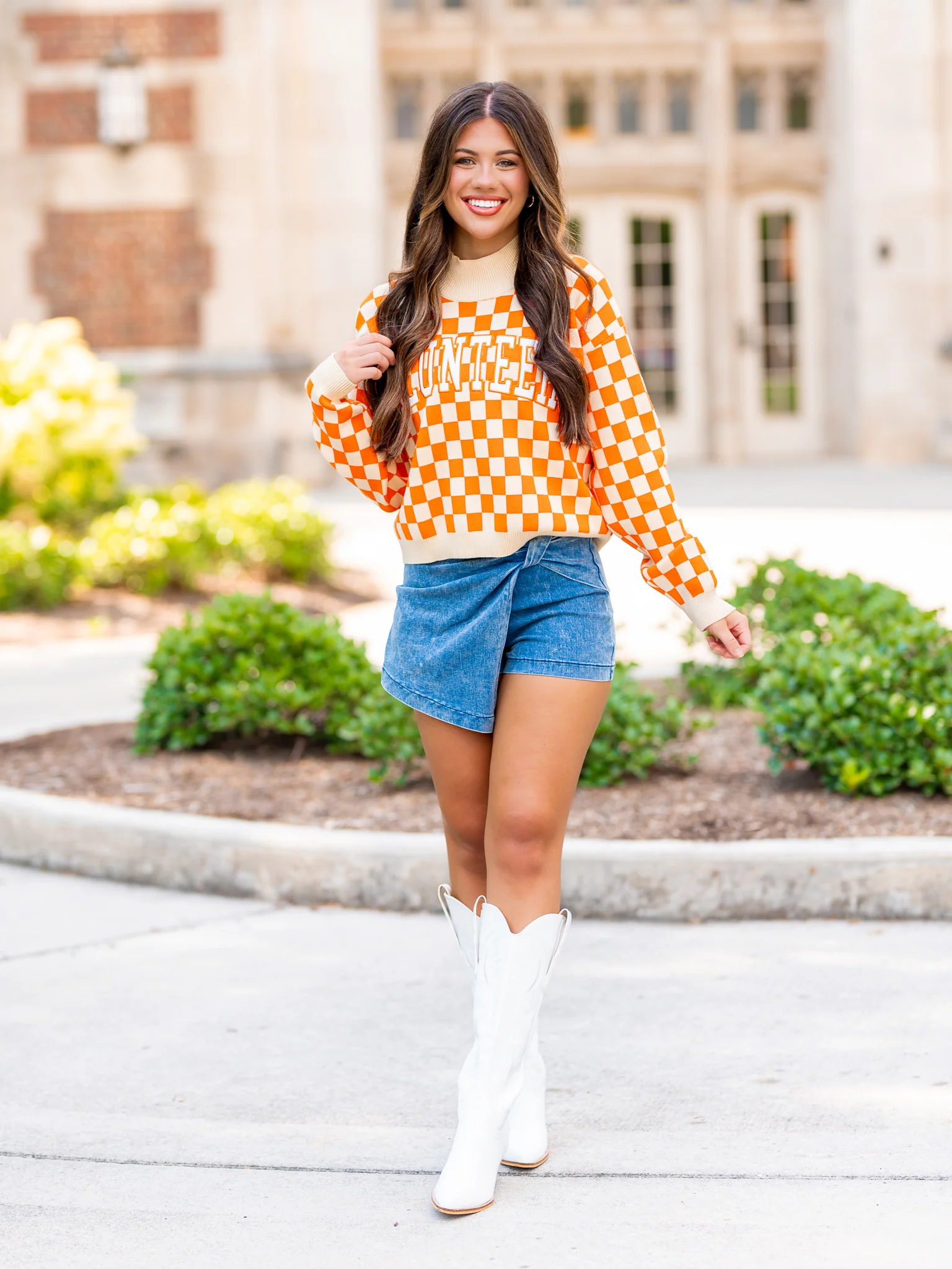 U Of Tennessee Checkerboard Sweater - Image 10