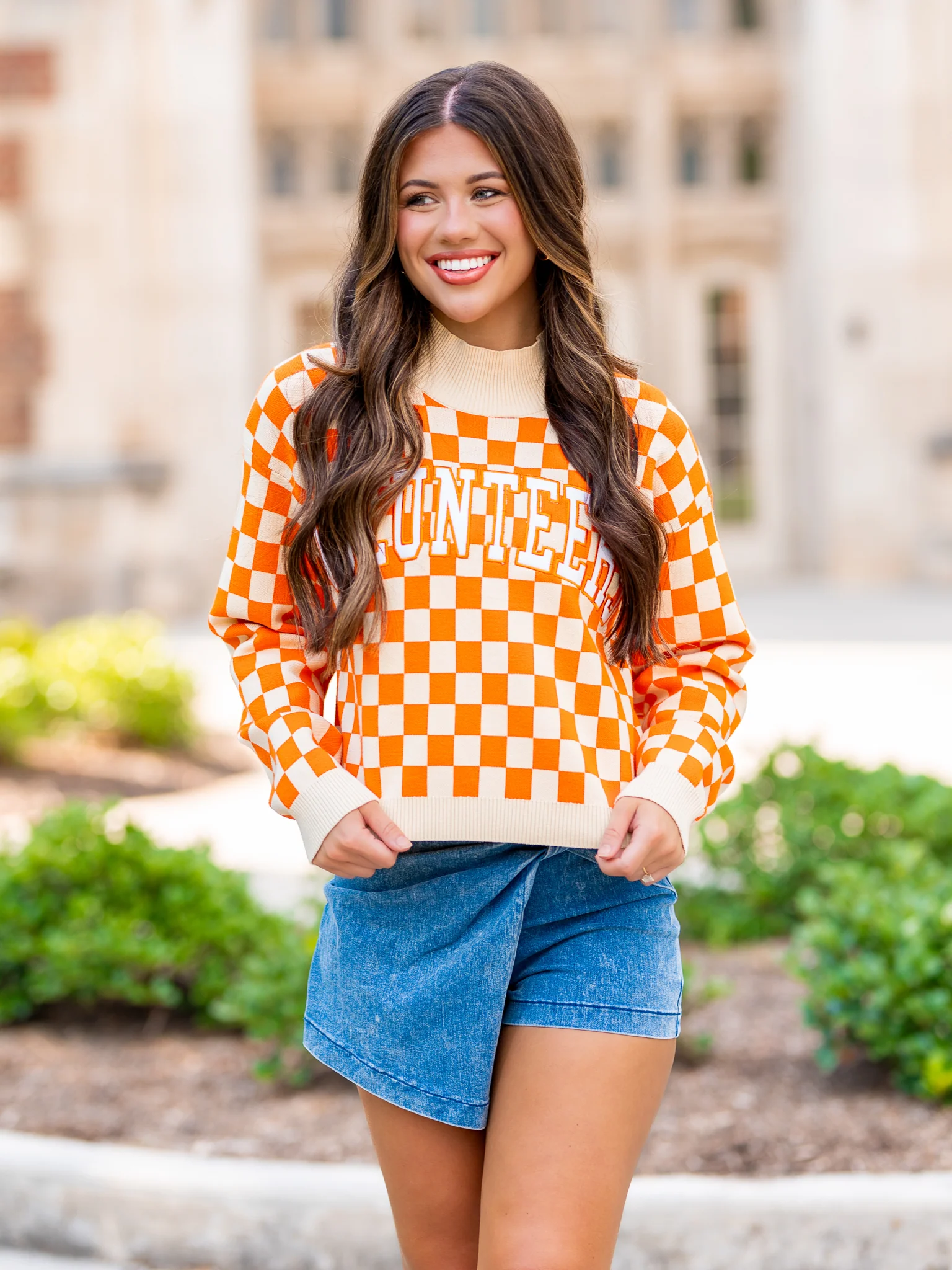U Of Tennessee Checkerboard Sweater - Image 11