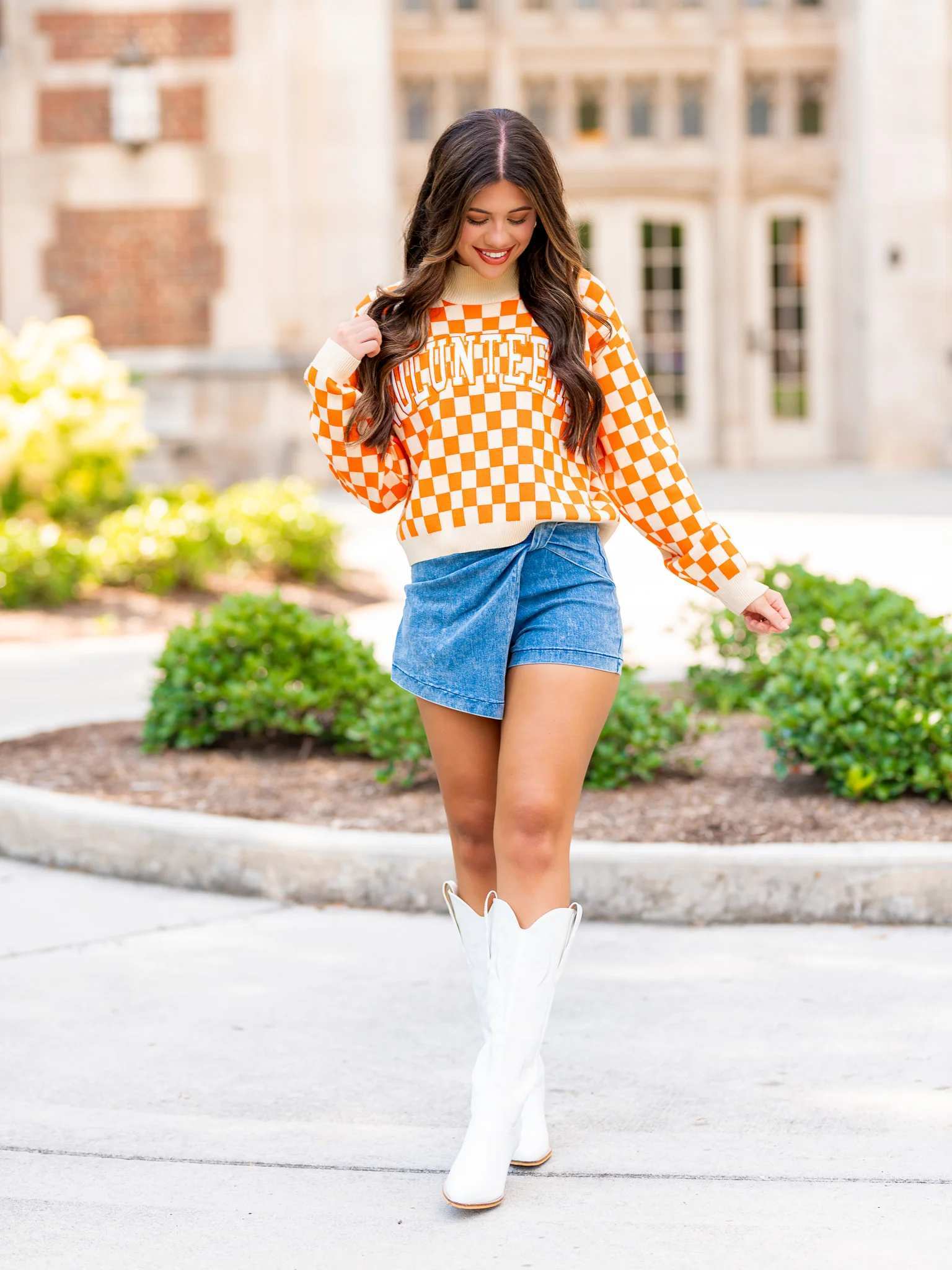 U Of Tennessee Checkerboard Sweater - Image 12