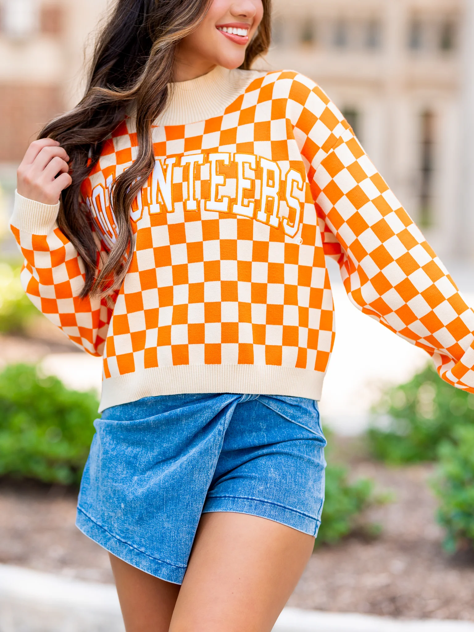 U Of Tennessee Checkerboard Sweater - Image 13