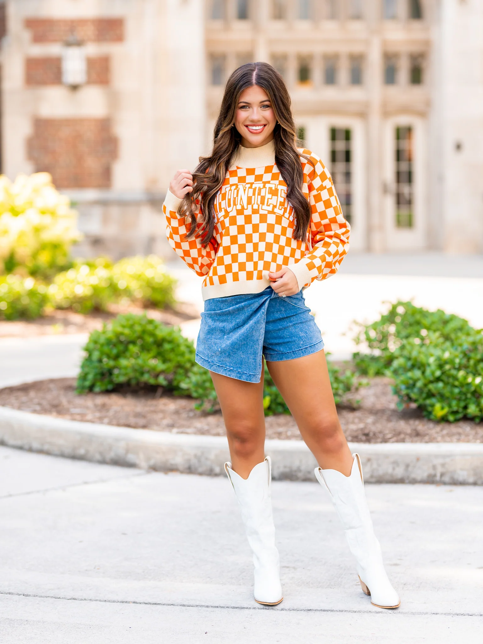 U Of Tennessee Checkerboard Sweater - Image 14