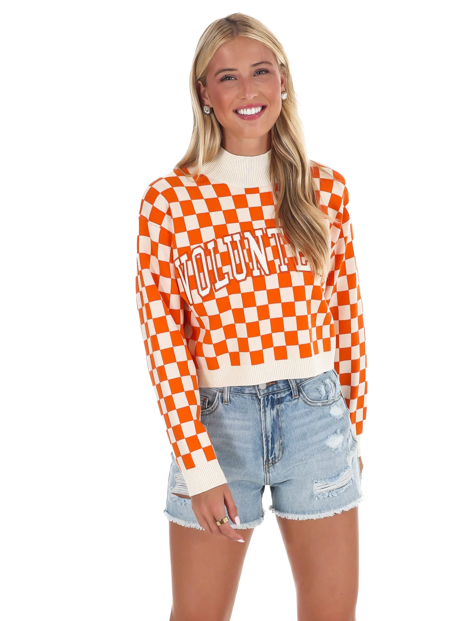 U Of Tennessee Checkerboard Sweater - Image 5