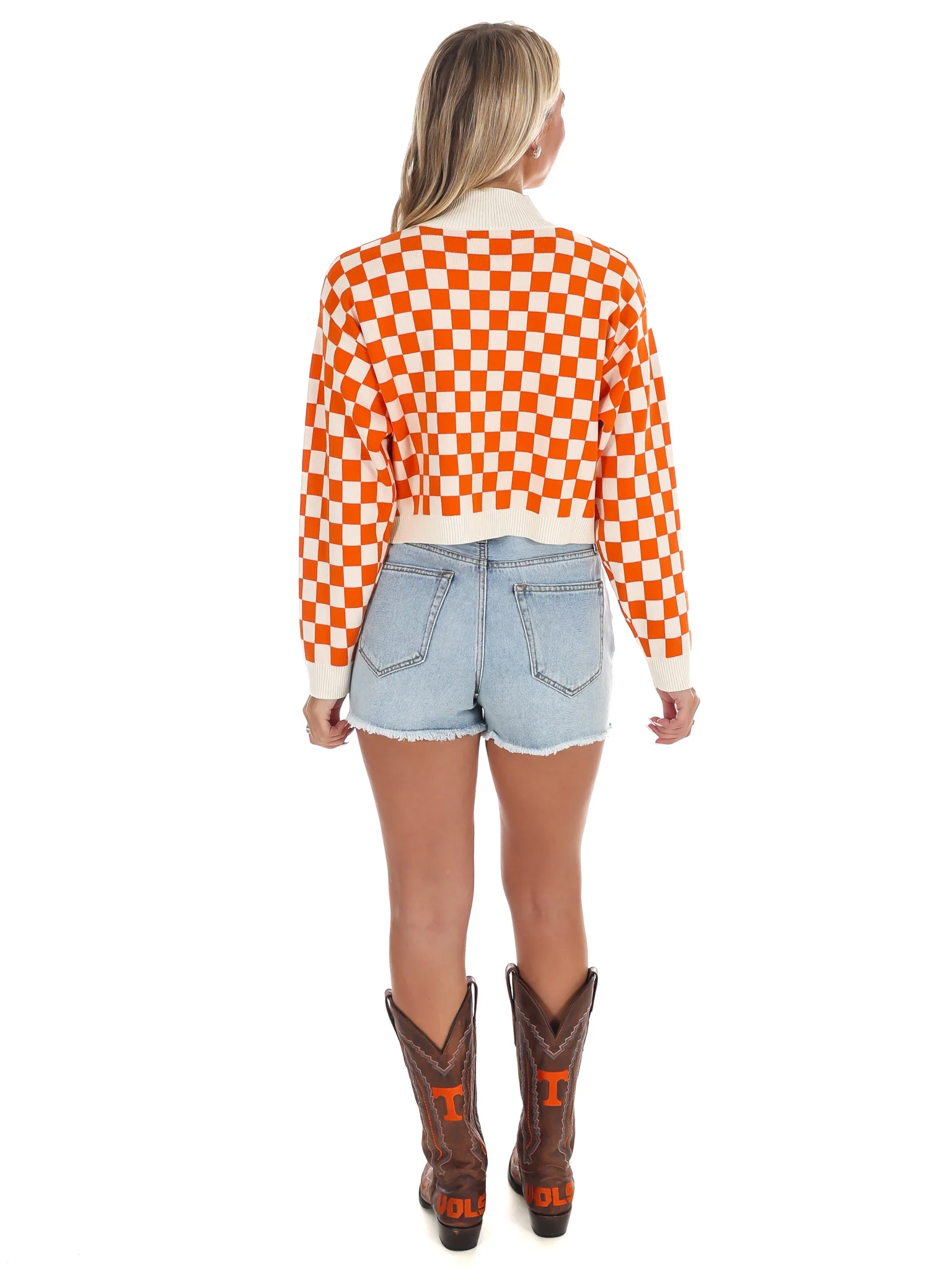U Of Tennessee Checkerboard Sweater - Image 8