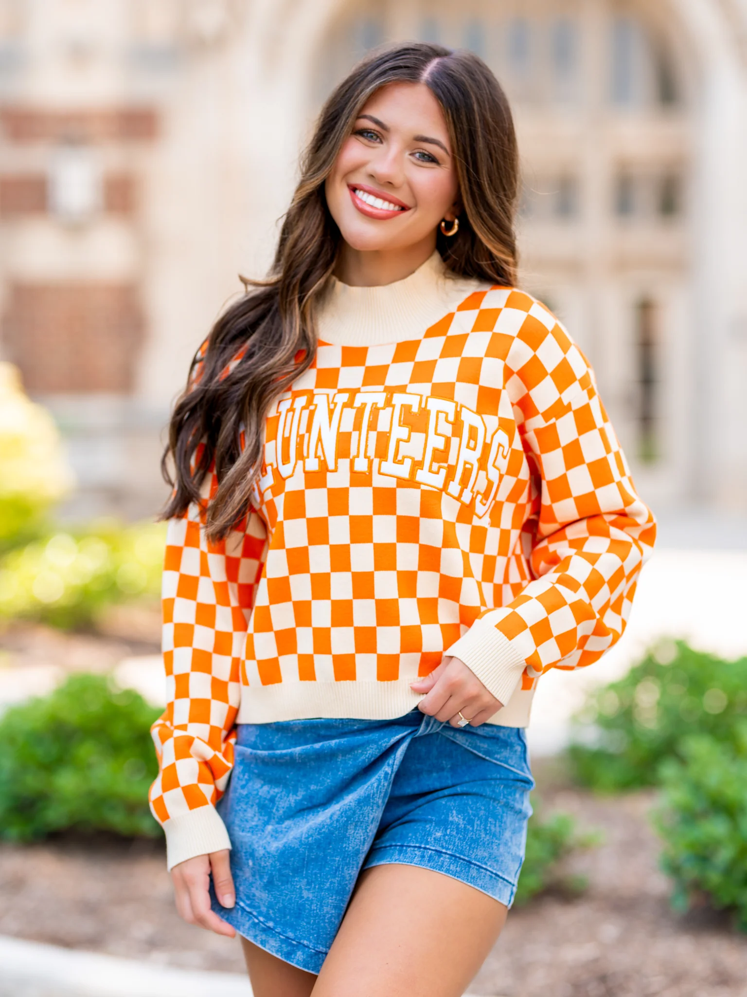U Of Tennessee Checkerboard Sweater - Image 9