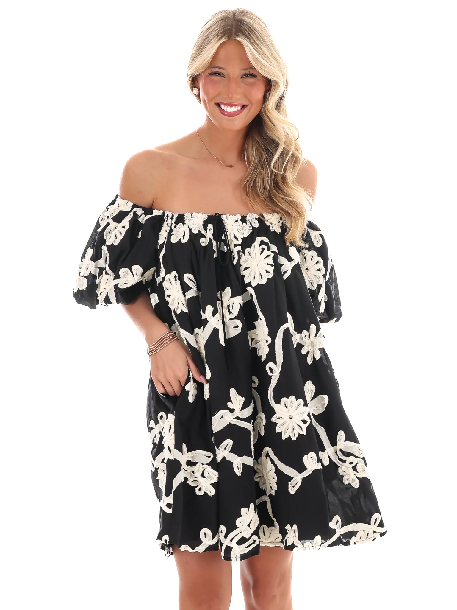 Unfinished Business Floral Mini Dress