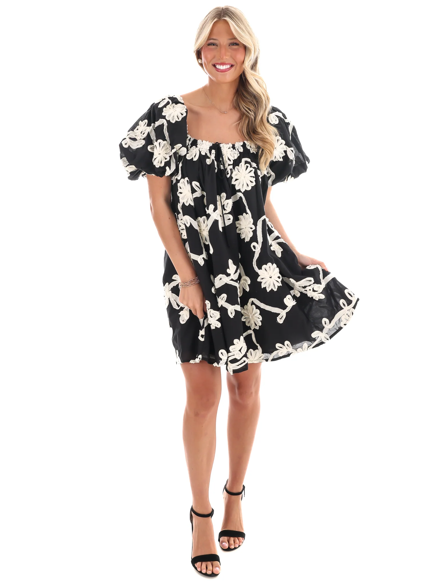 Unfinished Business Floral Mini Dress - Image 6