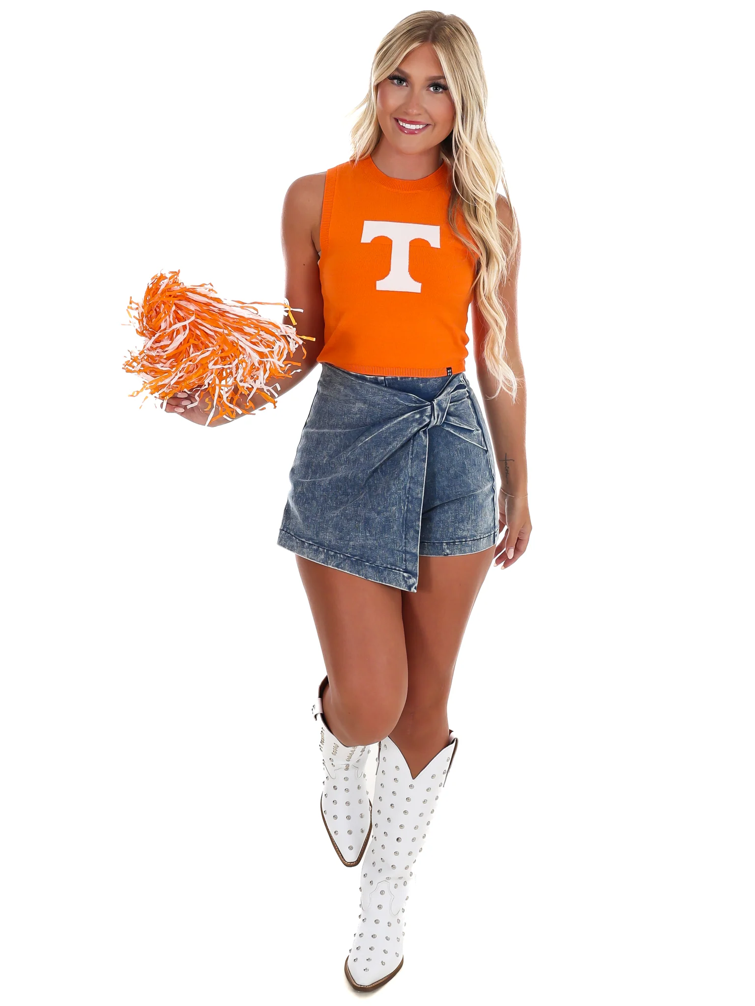 University of Tennessee Ivy Knitted Tank - Image 16