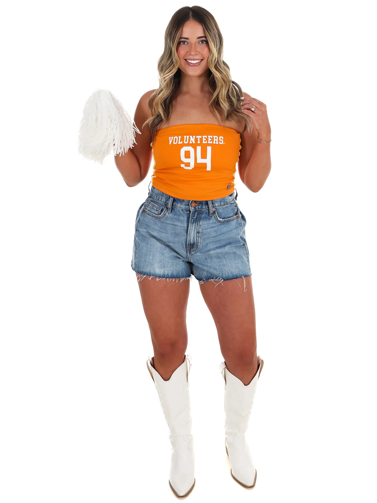 University of Tennessee Jersey Tube Top - Image 4
