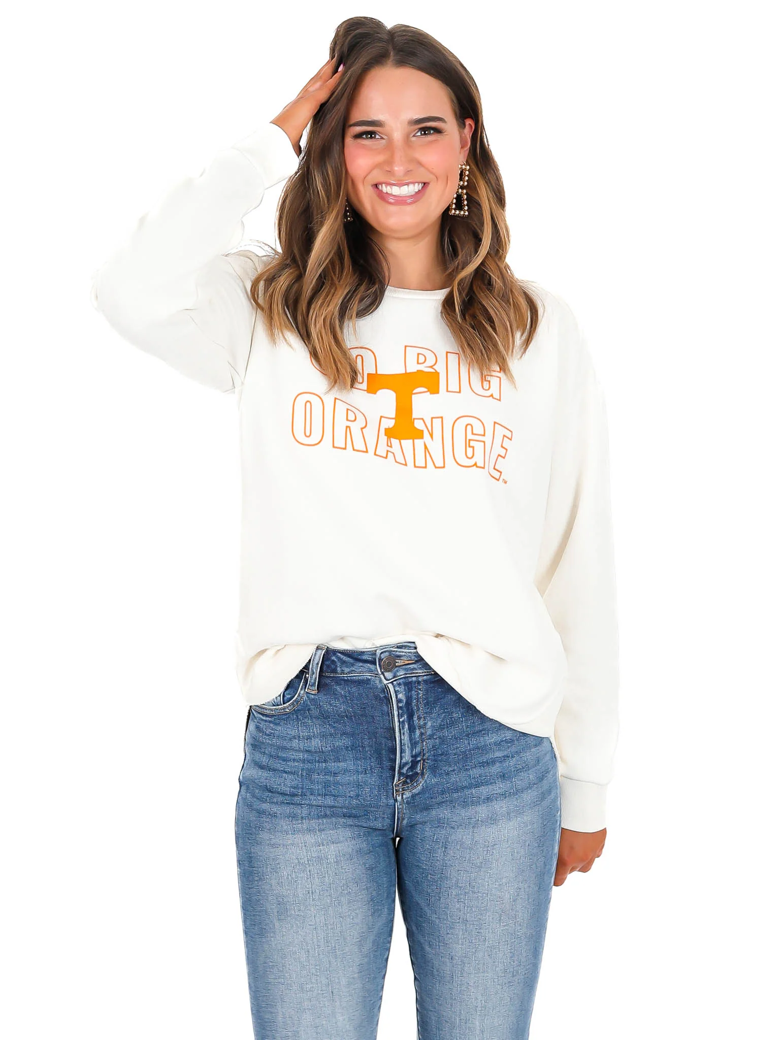 University of Tennessee Outline Poncho Fleece - Image 9