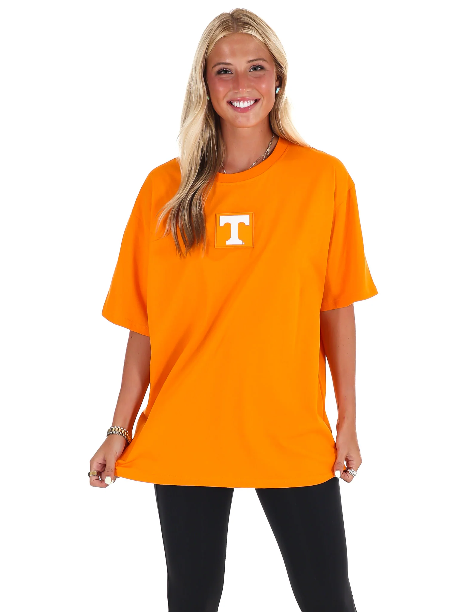 University of Tennessee Oversized Curved Hem Boyfriend Tee - Image 5