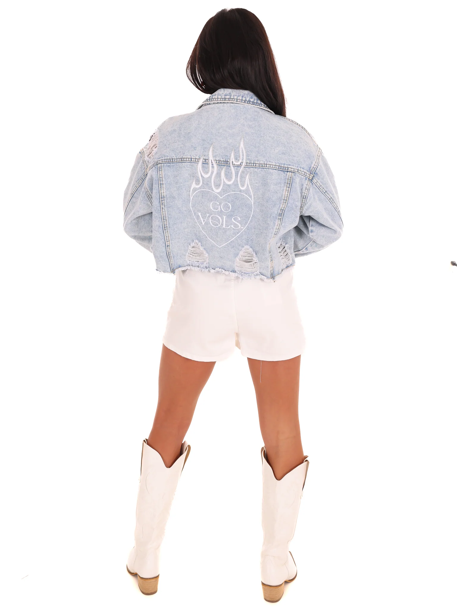 University of Tennessee Perfect Match Denim Jacket - Image 8