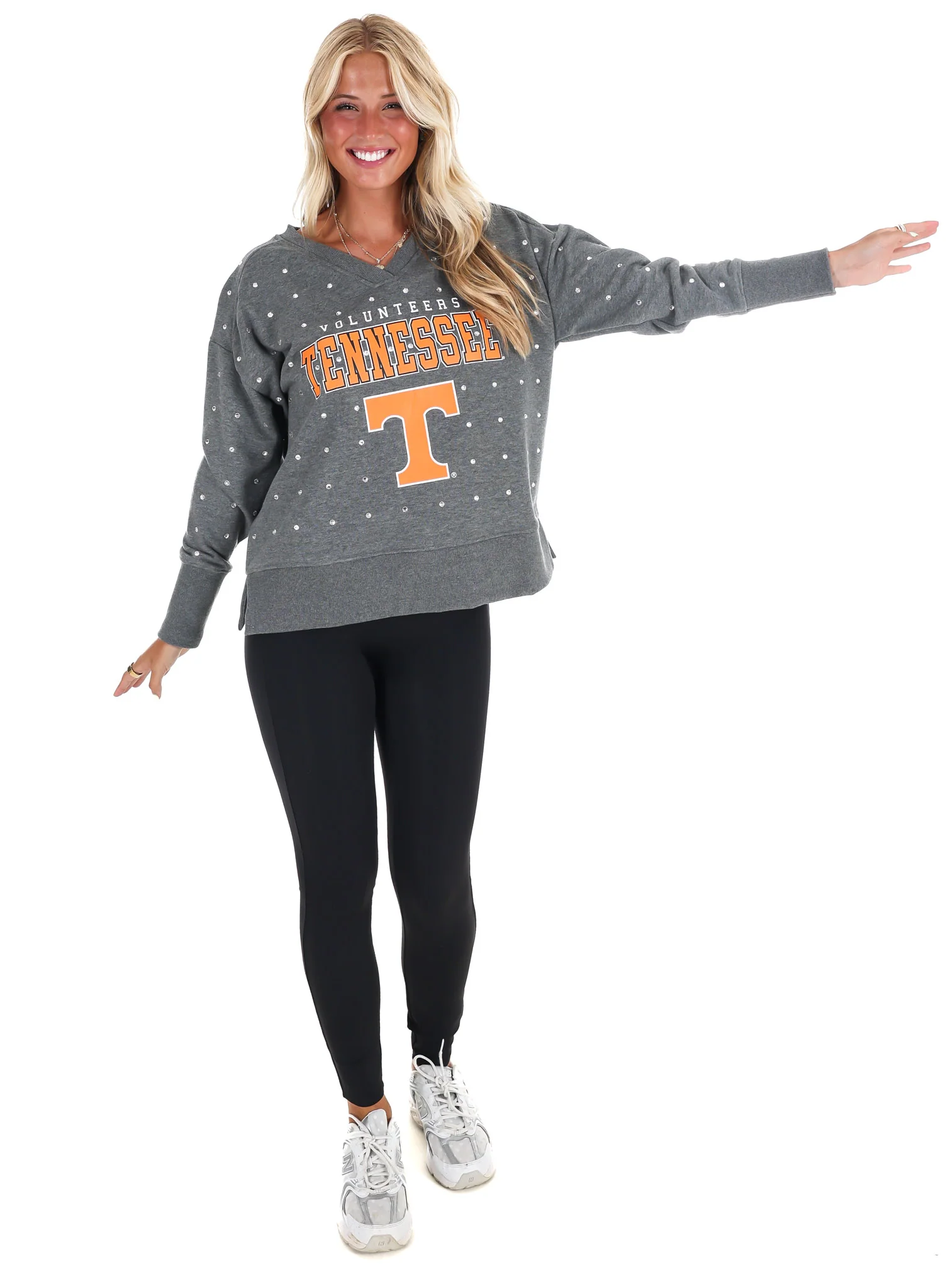 University of Tennessee Pullover with Rhinestones - Image 10