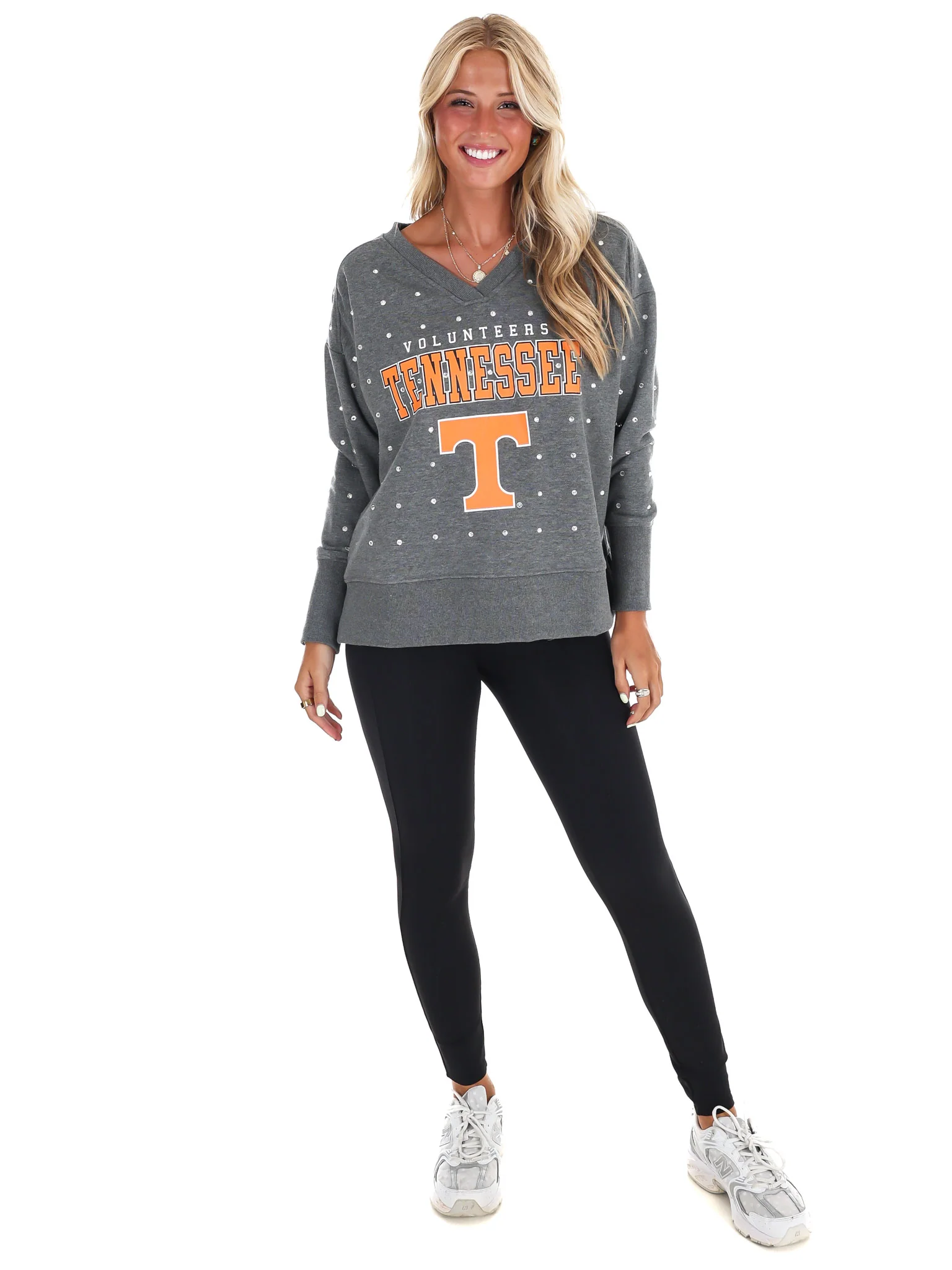 University of Tennessee Pullover with Rhinestones - Image 6