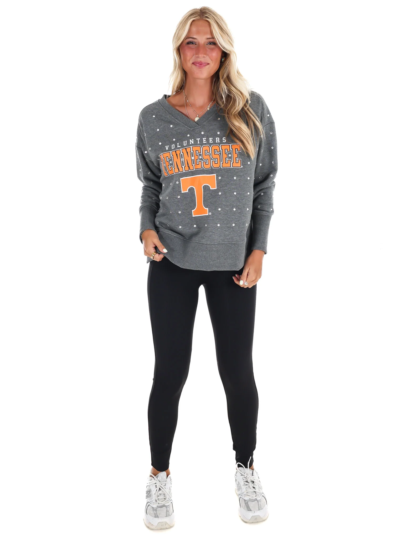University of Tennessee Pullover with Rhinestones - Image 8