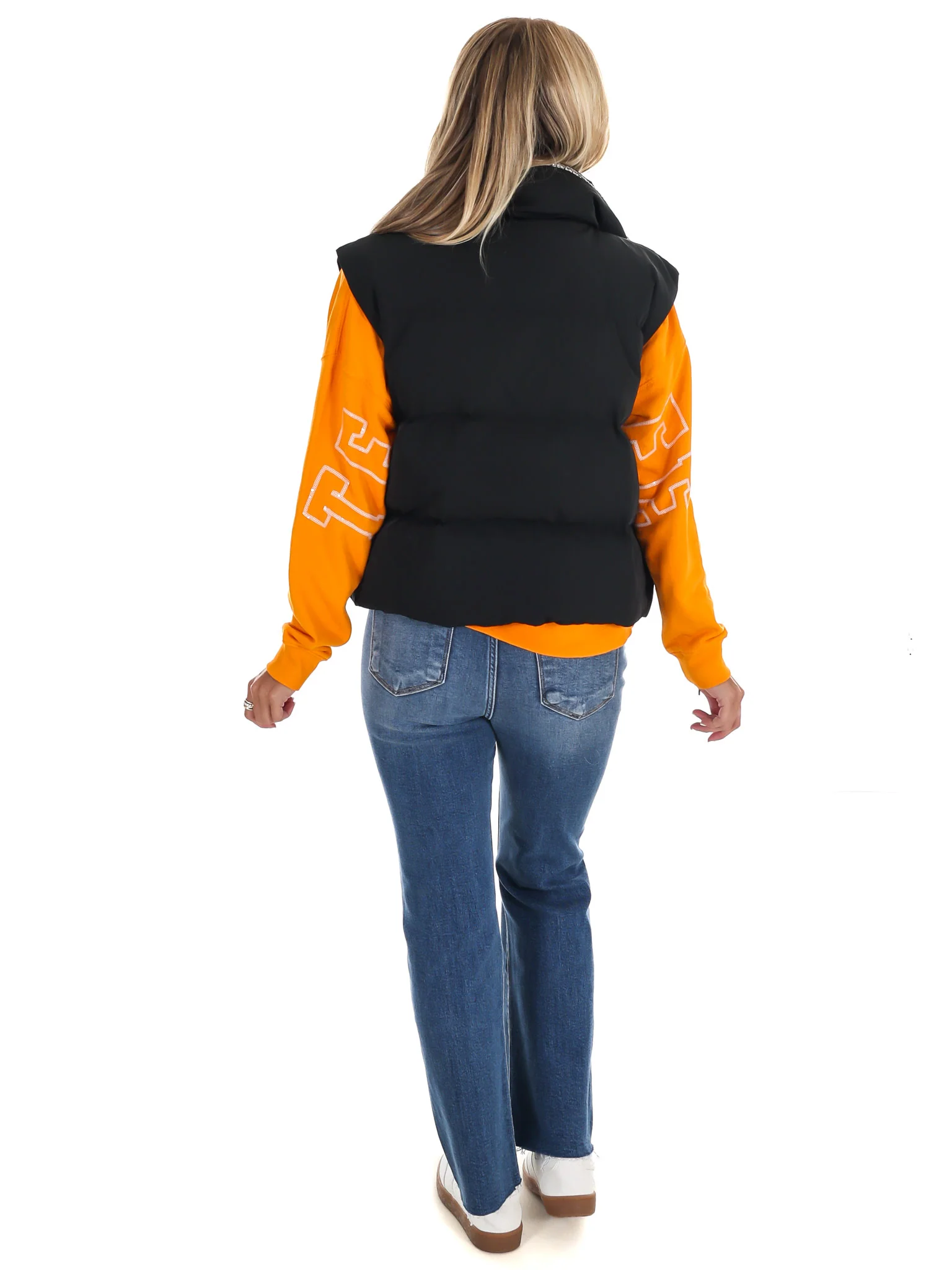 University of Tennessee Rhinestone Puffer Vest - Image 10