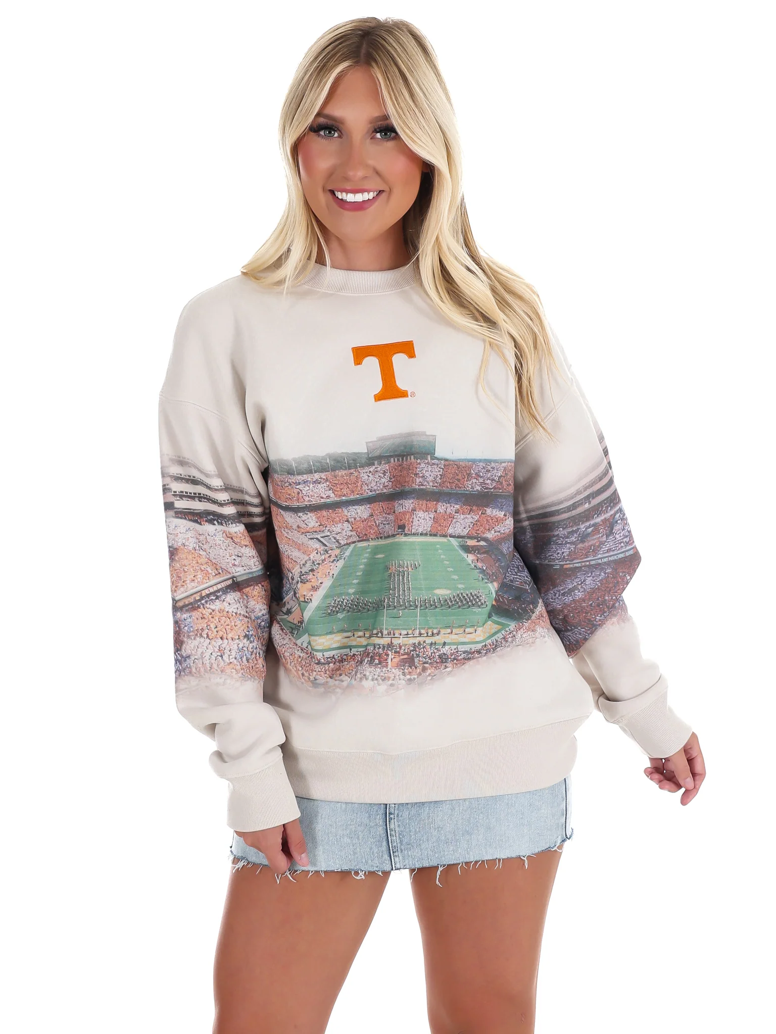 University of Tennessee Stadium Crewneck Pullover