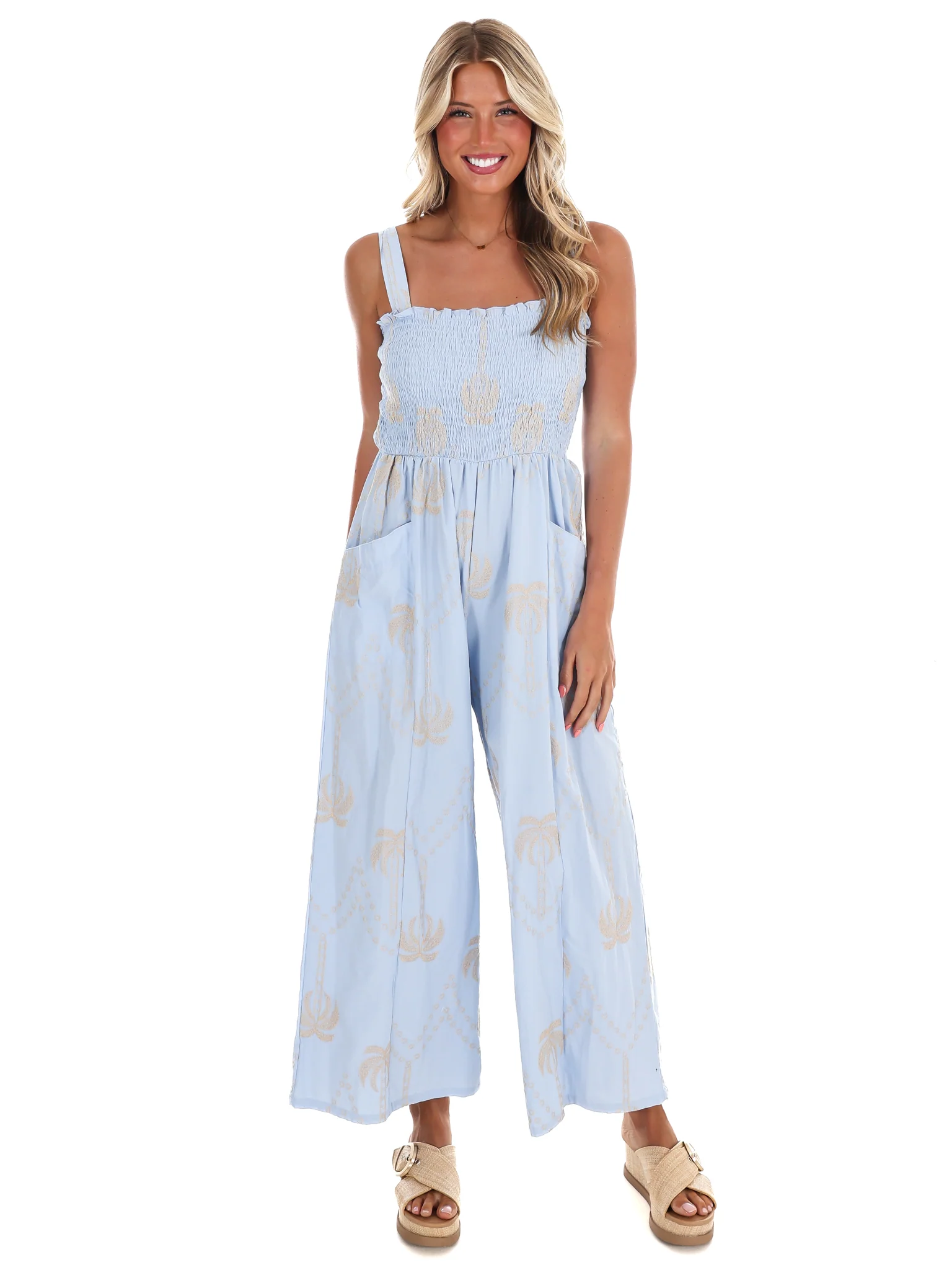 Up to Something Boho Jumpsuit