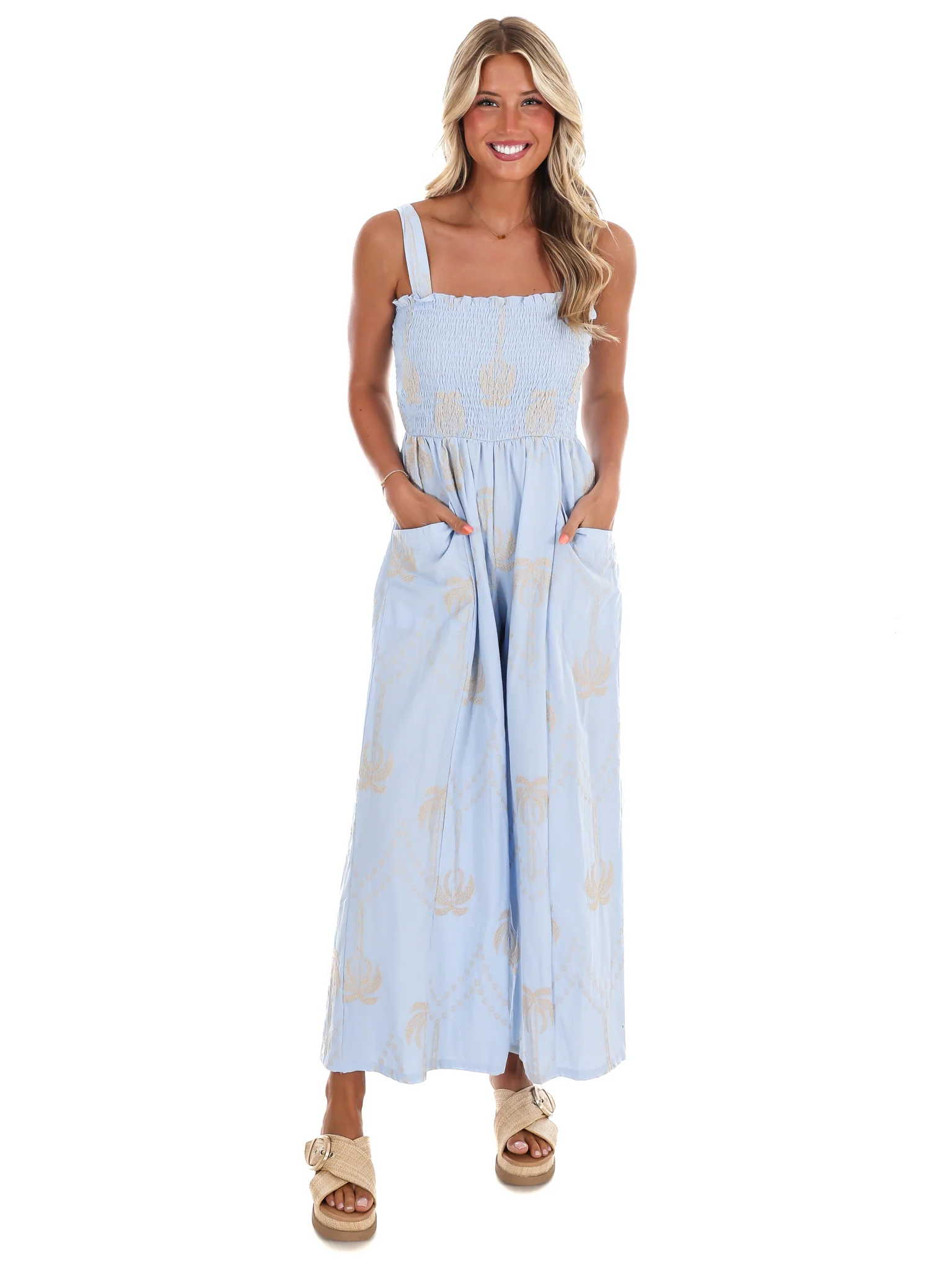 Up to Something Boho Jumpsuit - Image 2