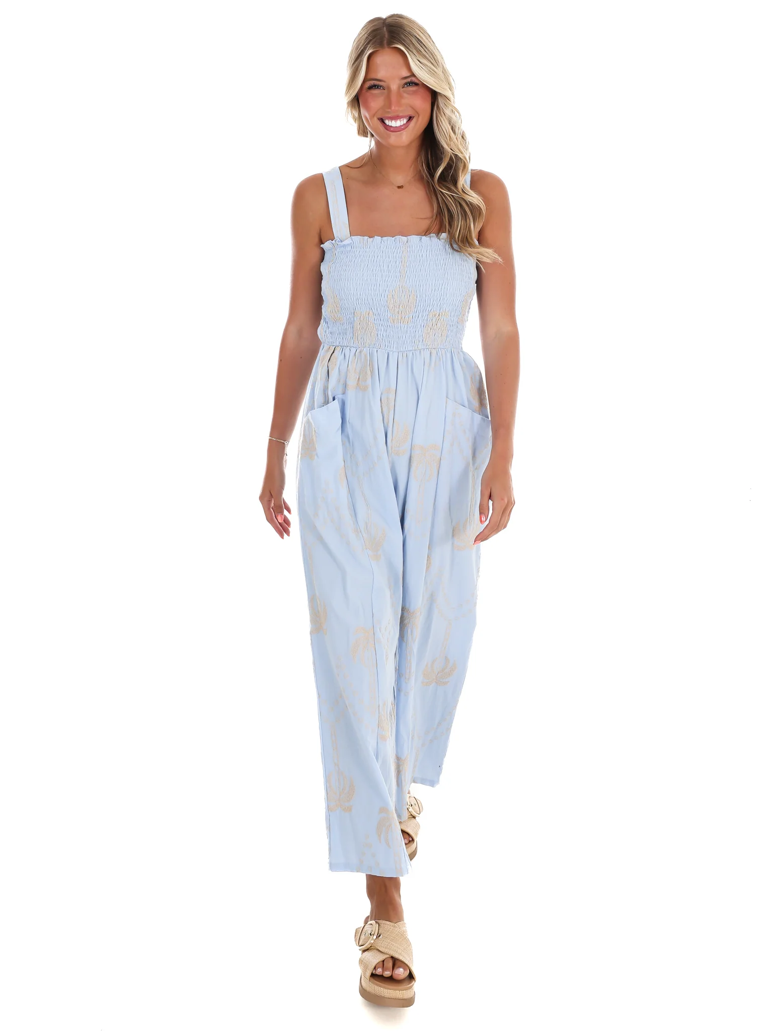Up to Something Boho Jumpsuit - Image 7