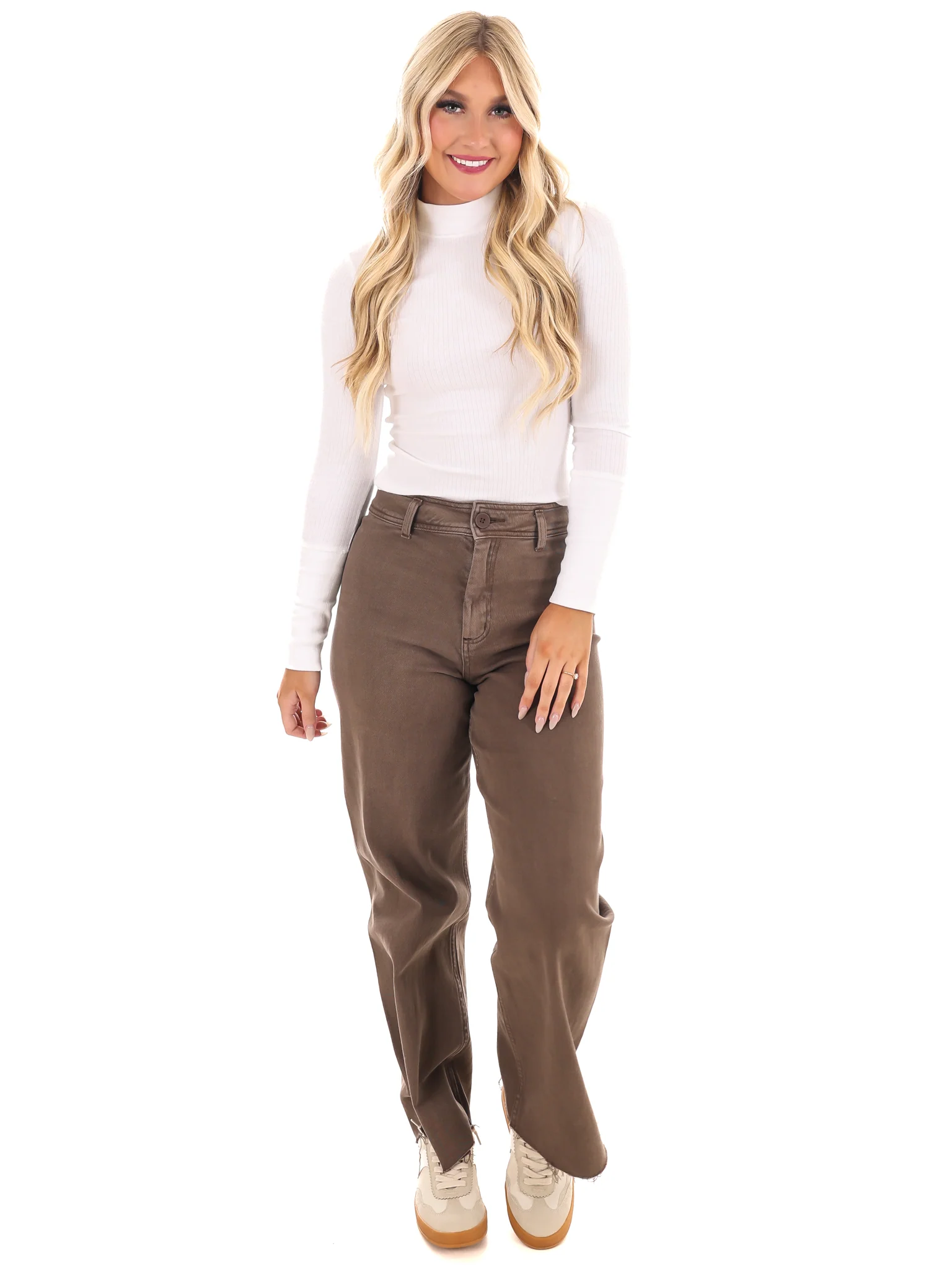 Urban Stroll Straight Wide Leg Jeans - Image 6