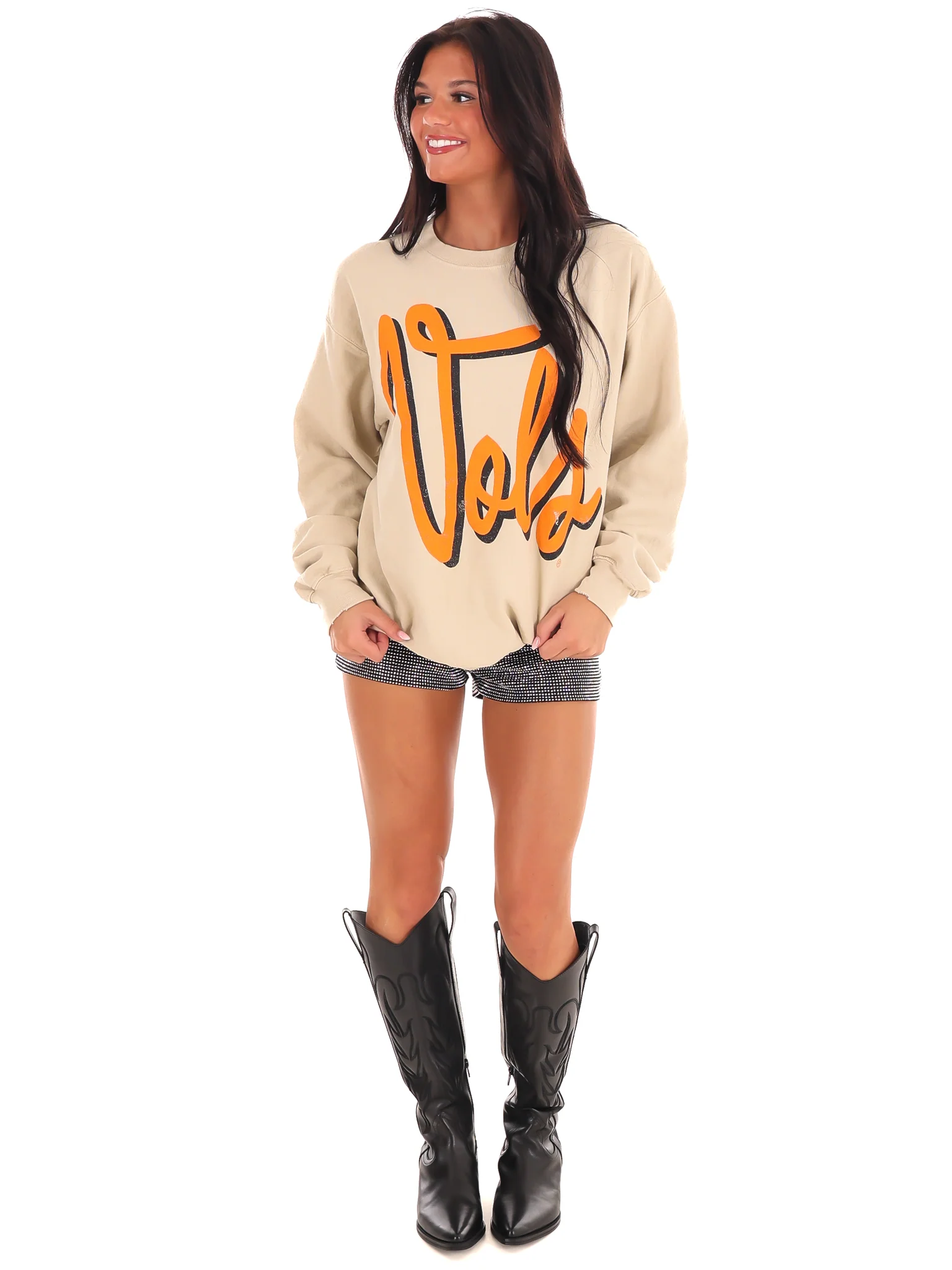 Vols Barbie Thrifted Sweatshirt - Image 4