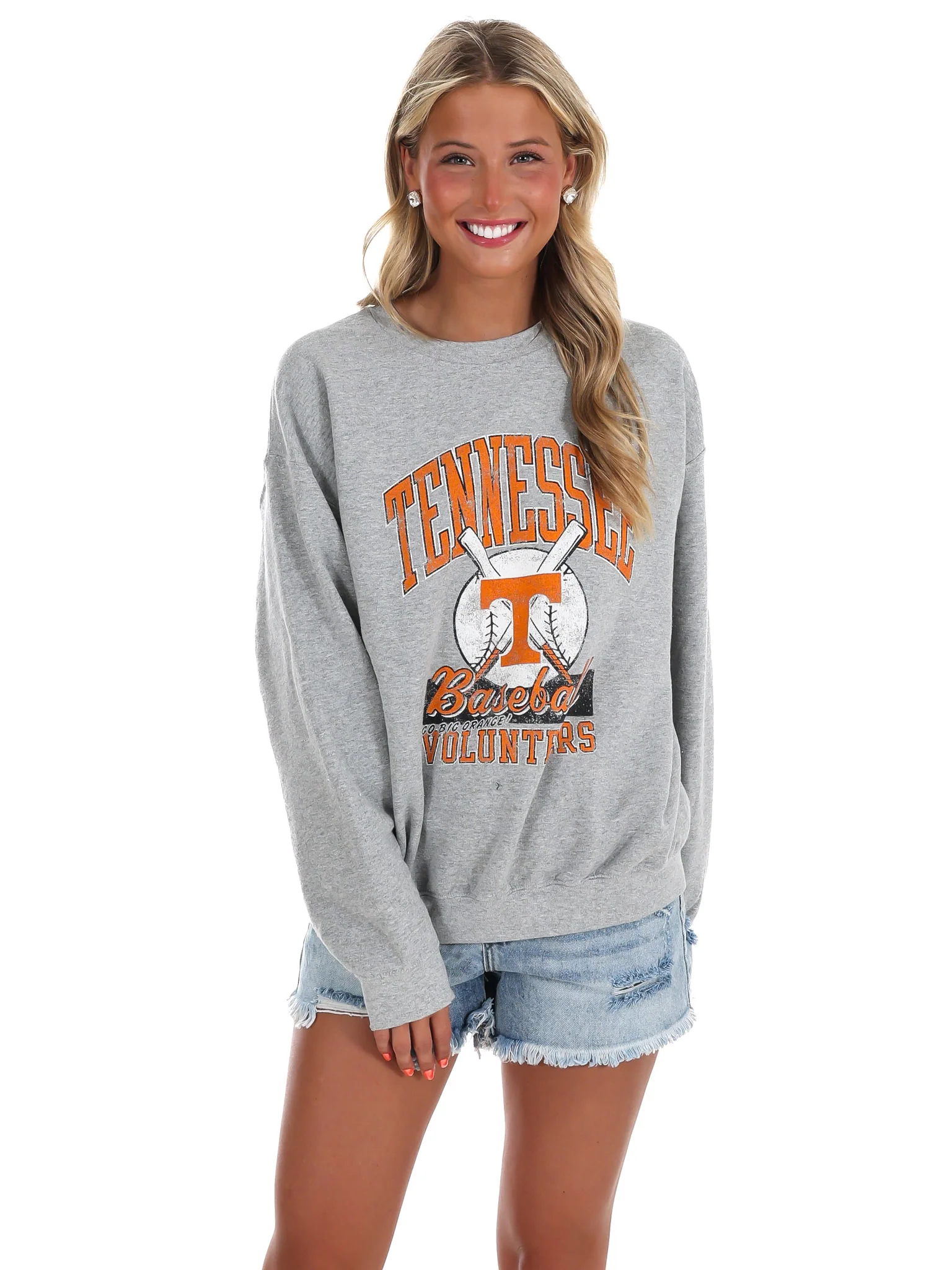 Vols Baseball Thrifted Sweatshirt - Image 3