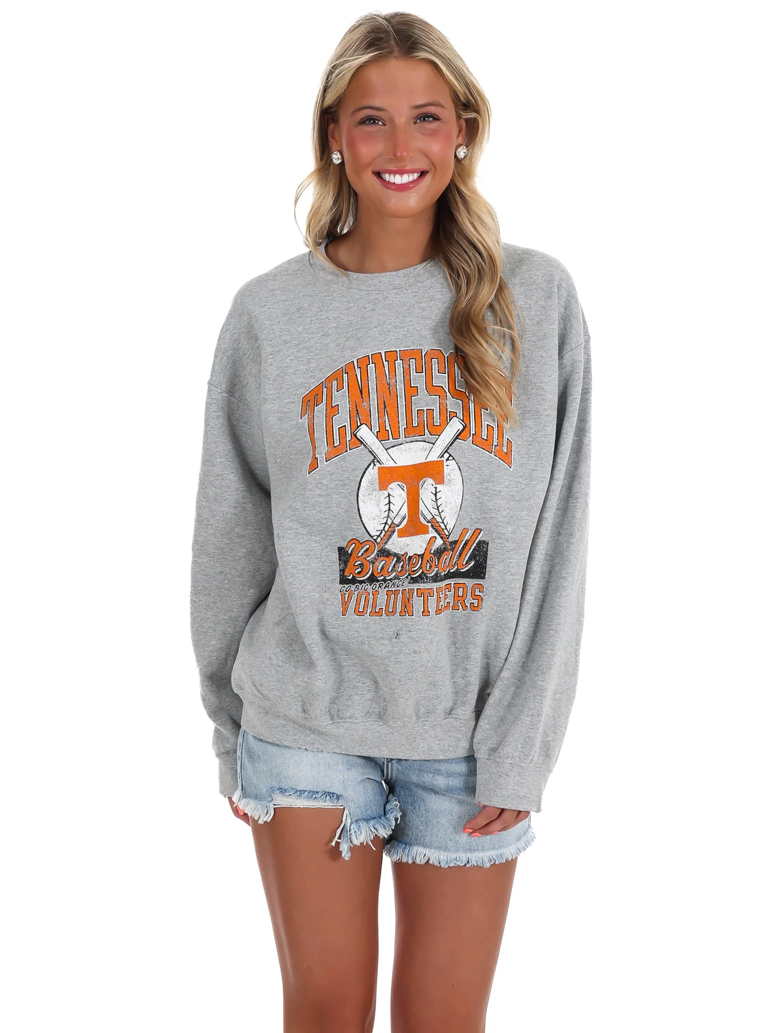 Vols Baseball Thrifted Sweatshirt - Image 5