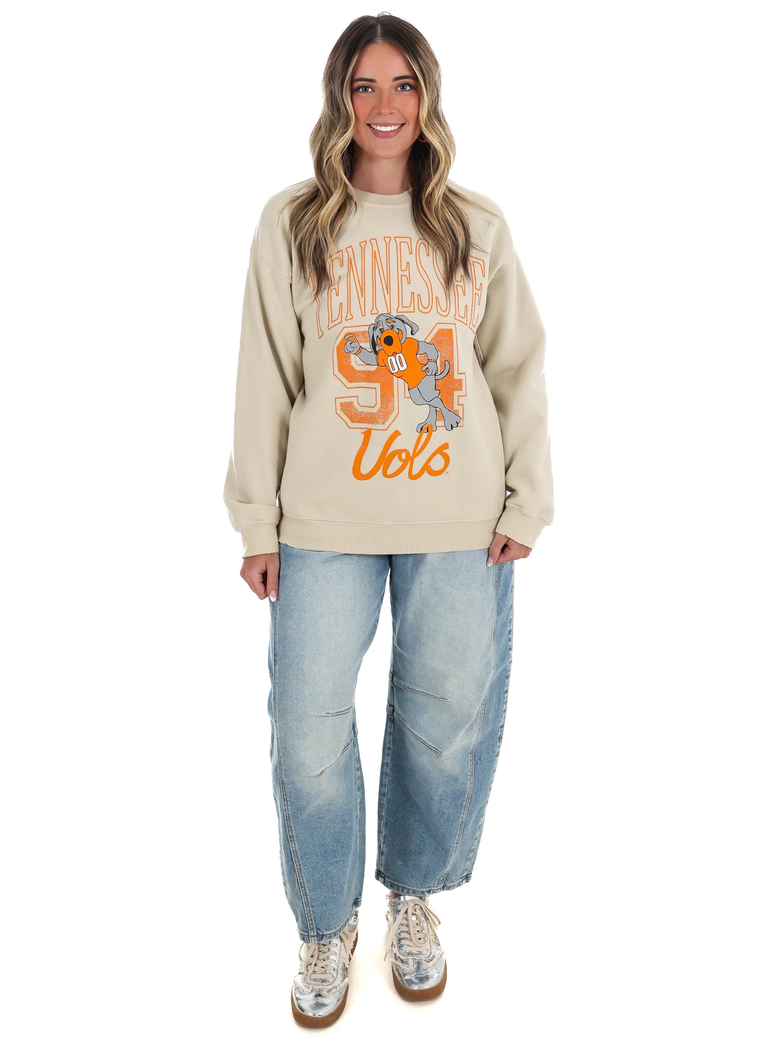 Vols Club Mascot Thrifted Sweatshirt - Image 2
