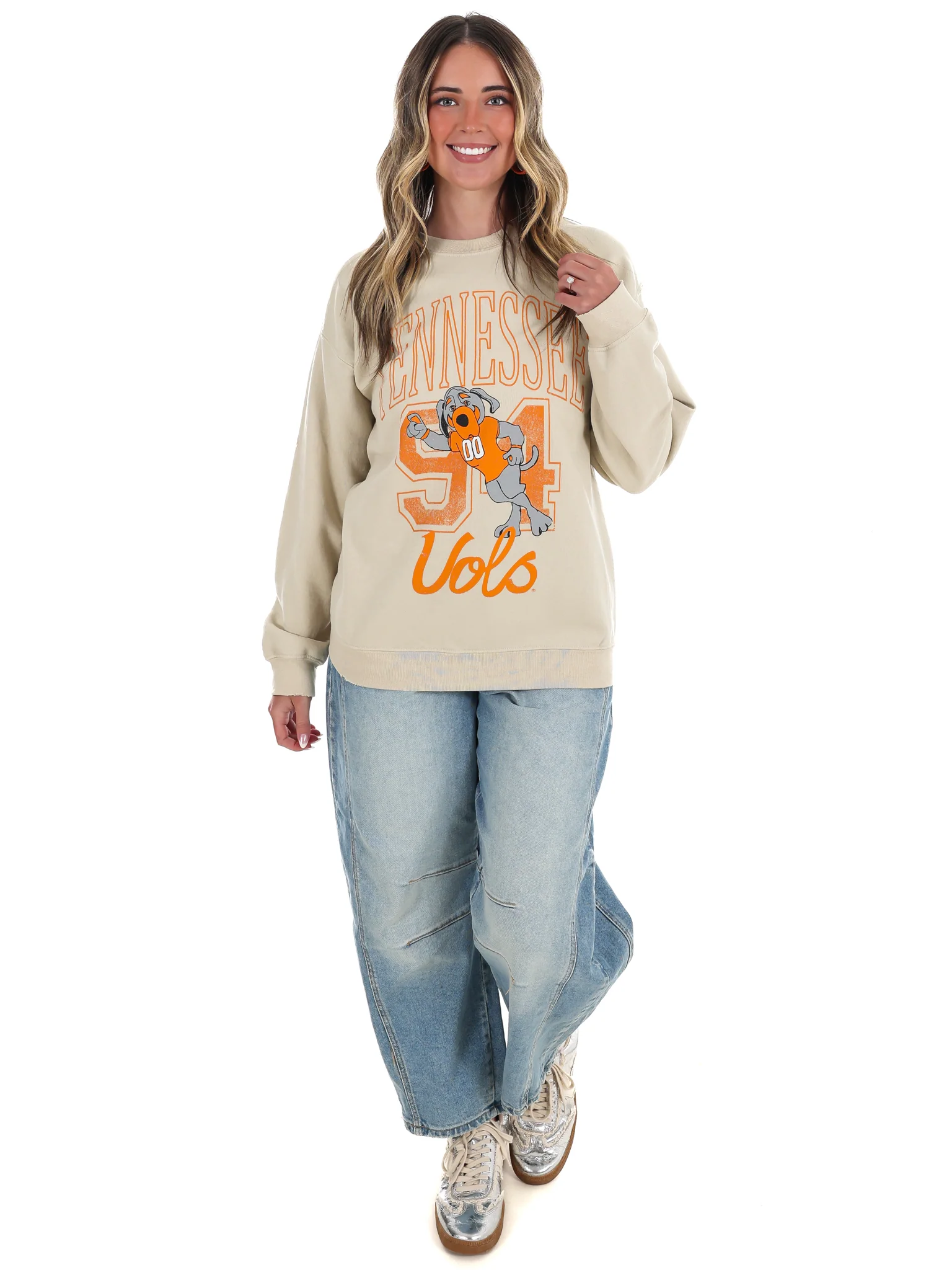 Vols Club Mascot Thrifted Sweatshirt - Image 6