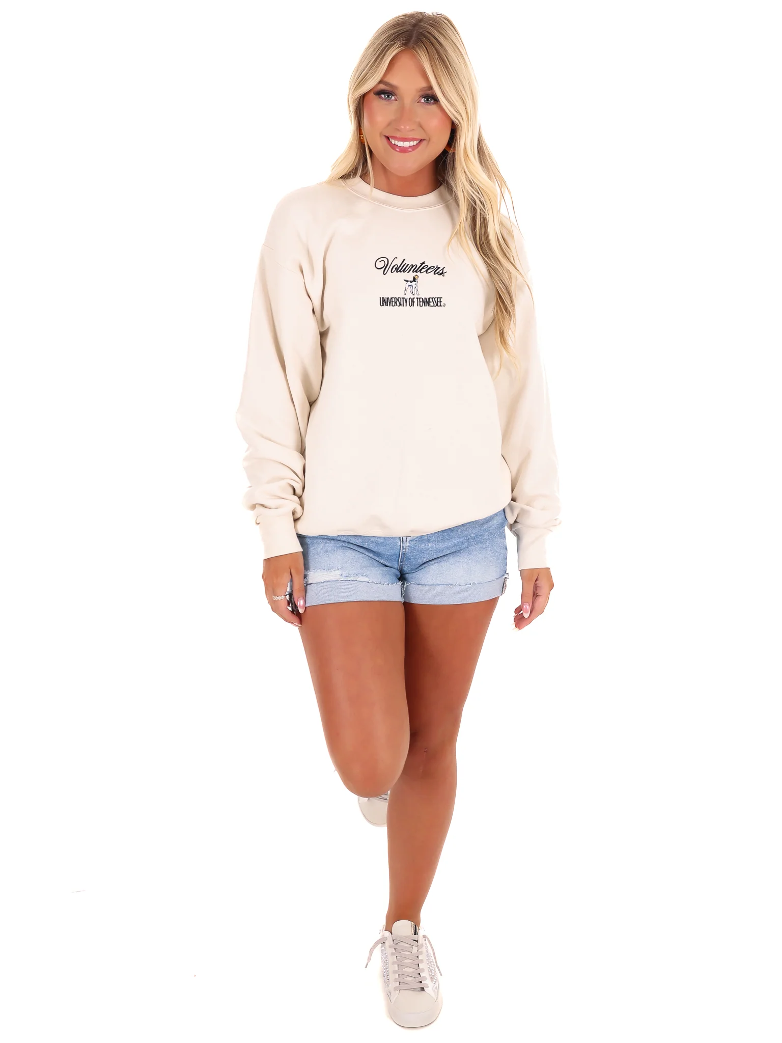 Vols Embroidered Script Sweatshirt - Image 2