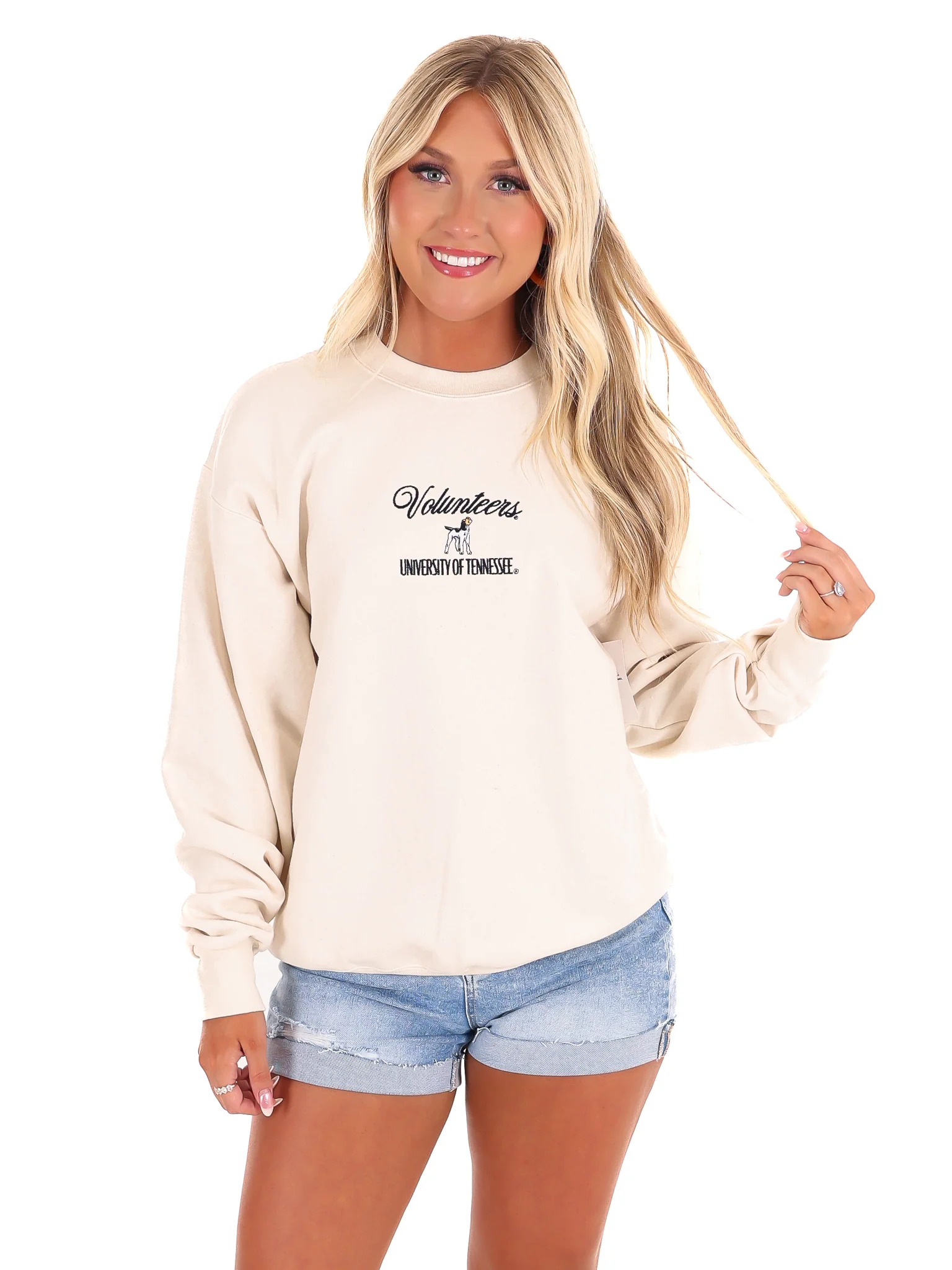 Vols Embroidered Script Sweatshirt - Image 3