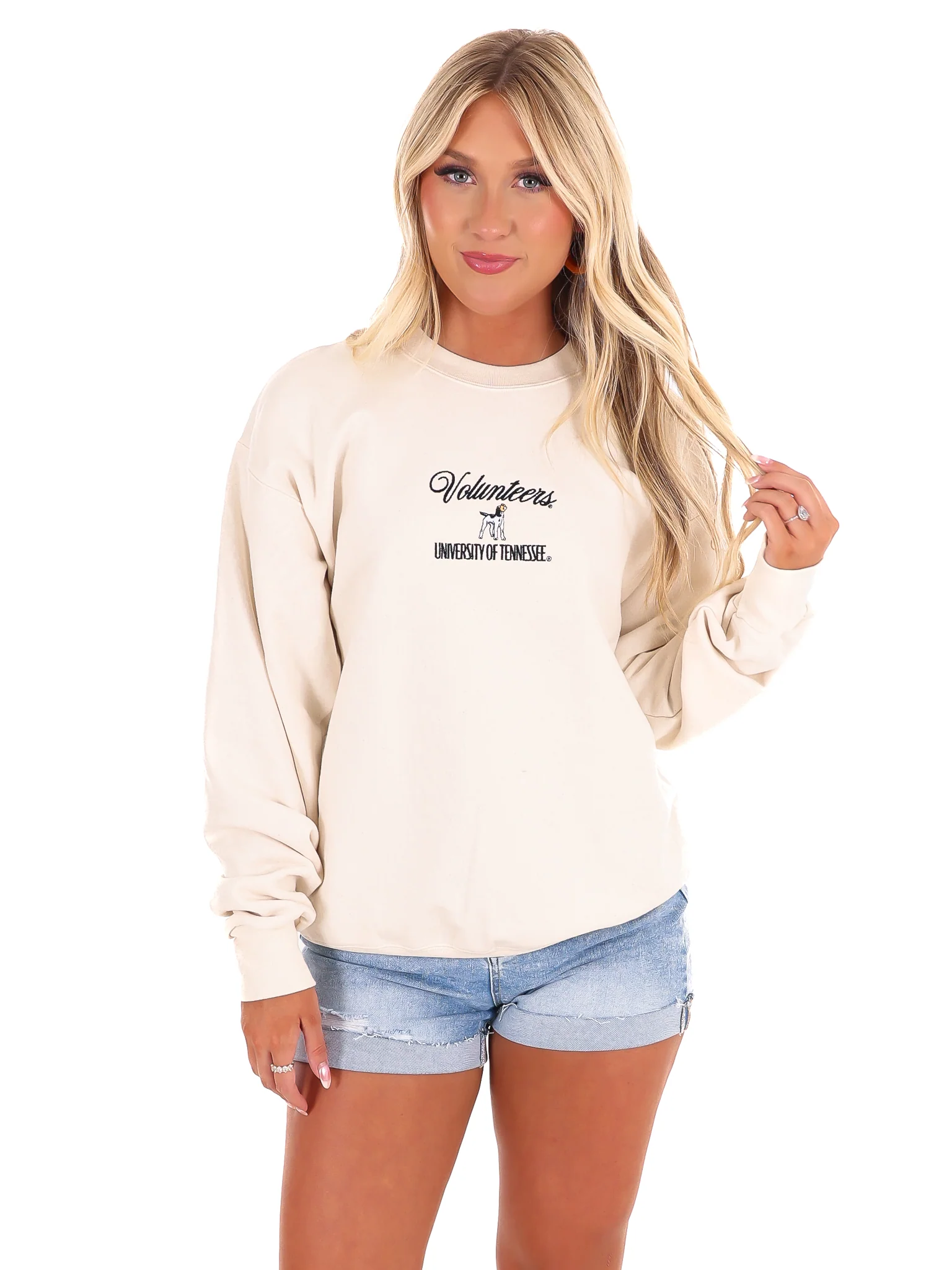 Vols Embroidered Script Sweatshirt - Image 5
