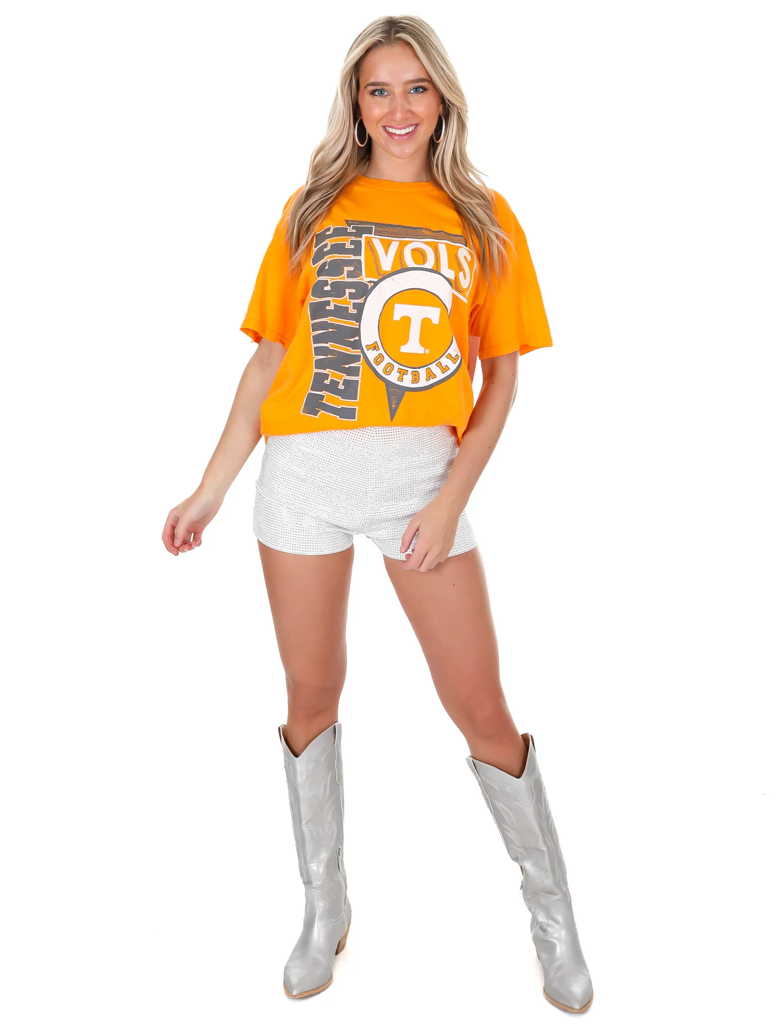 Vols Football Spree Thrifted Tee - Image 11