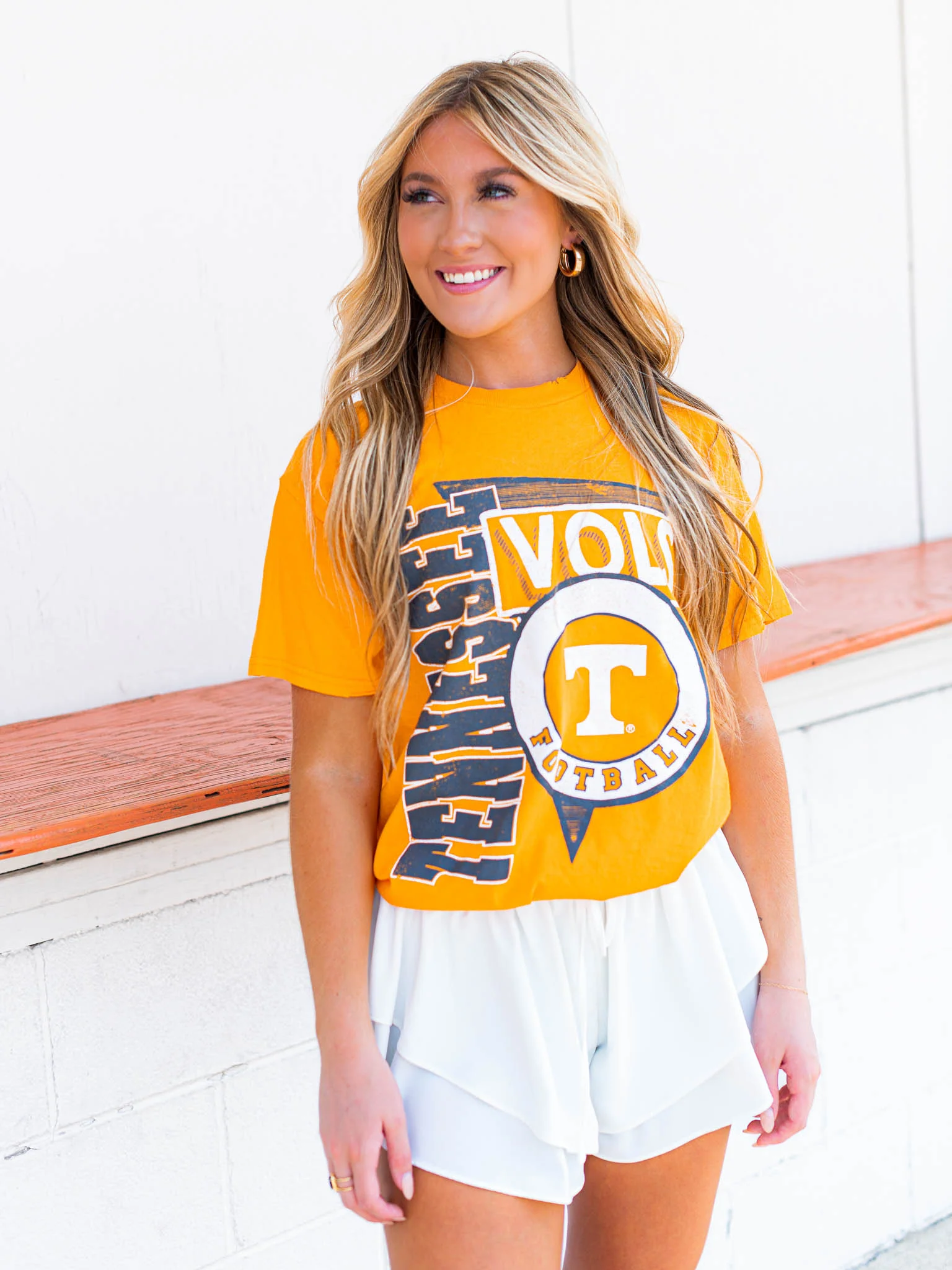 Vols Football Spree Thrifted Tee - Image 3