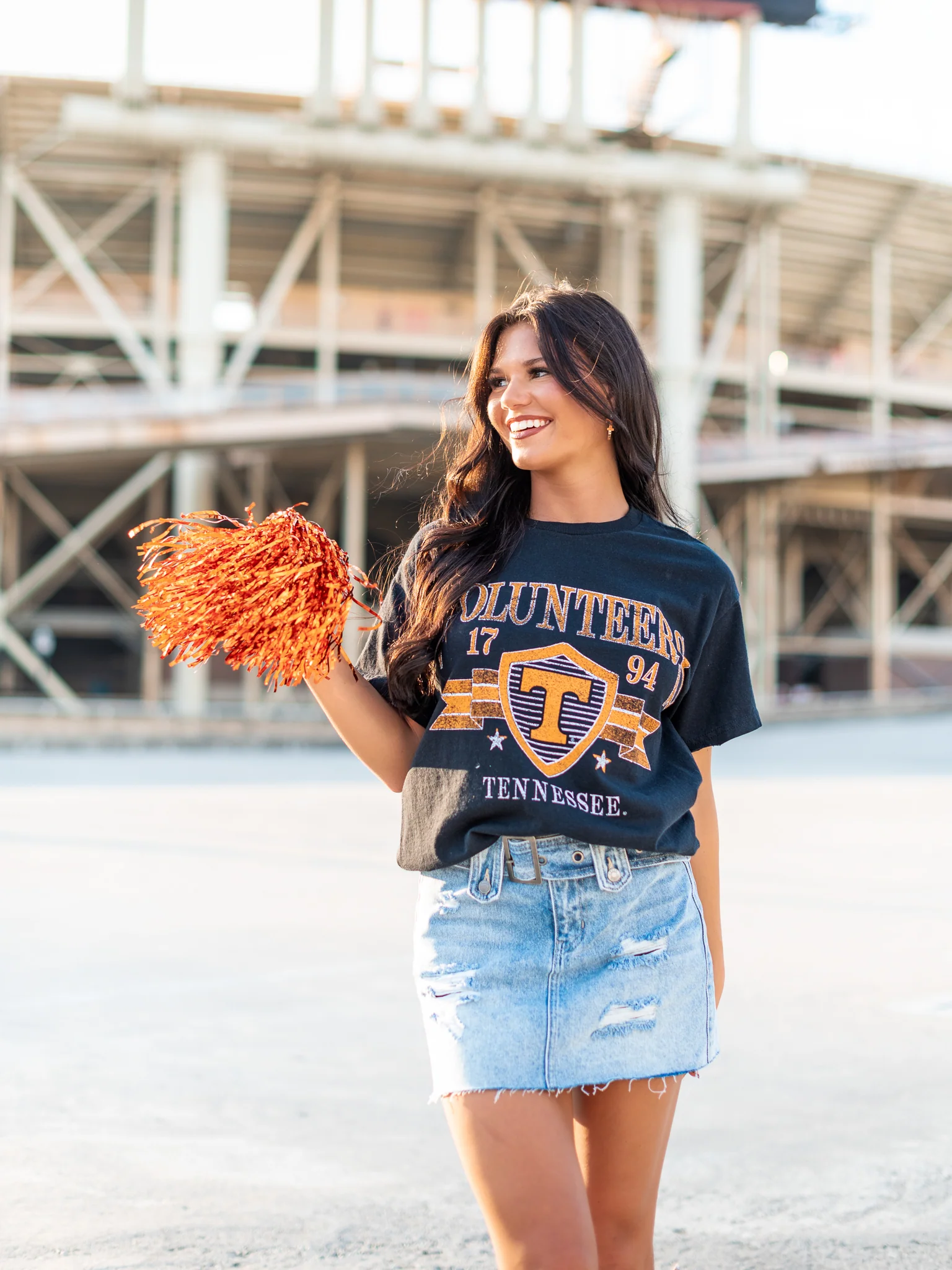 Vols Pep Rally Thrifted Tee - Image 5
