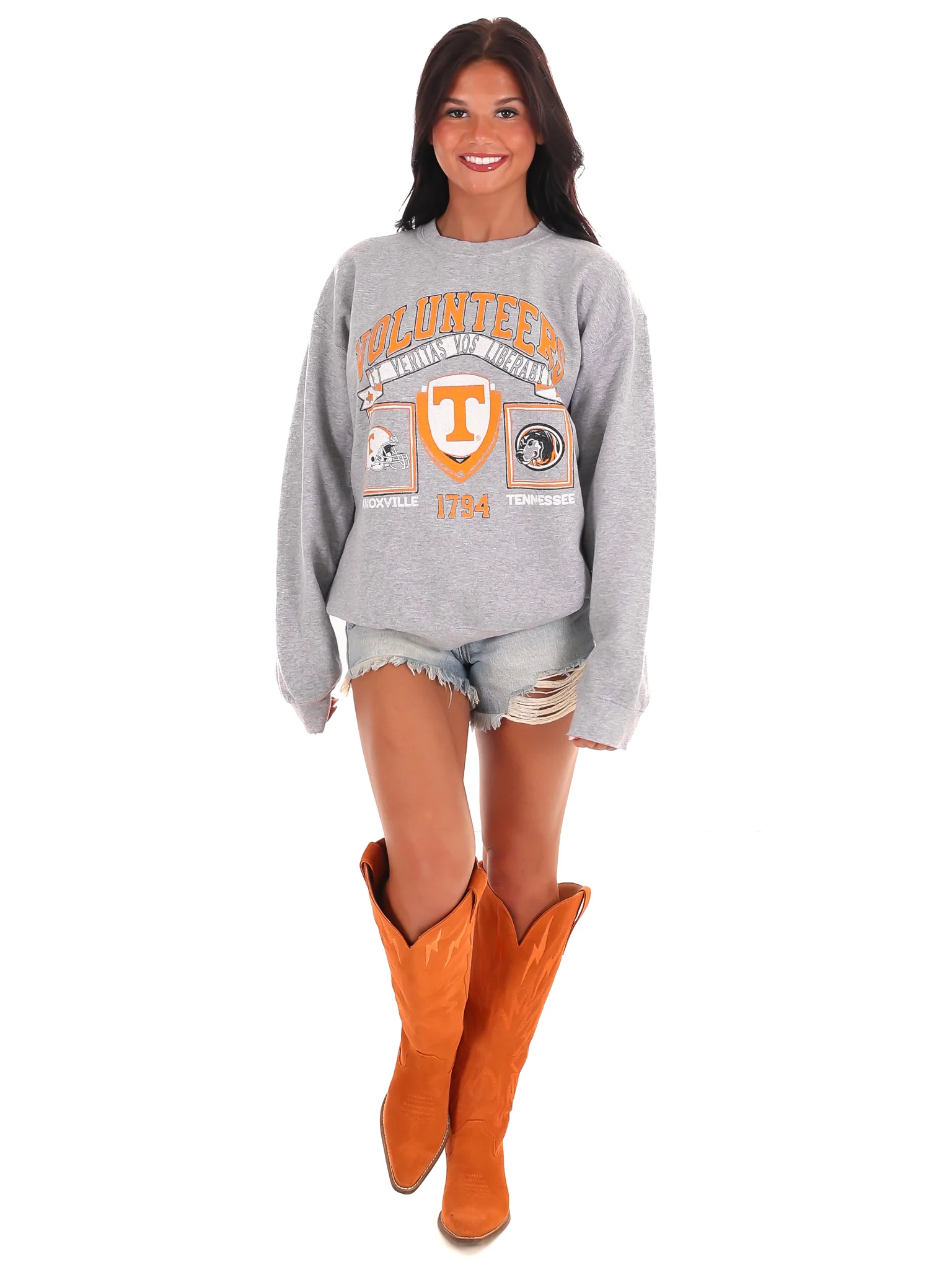 Vols Prep Patch Thrifted Sweatshirt - Image 6