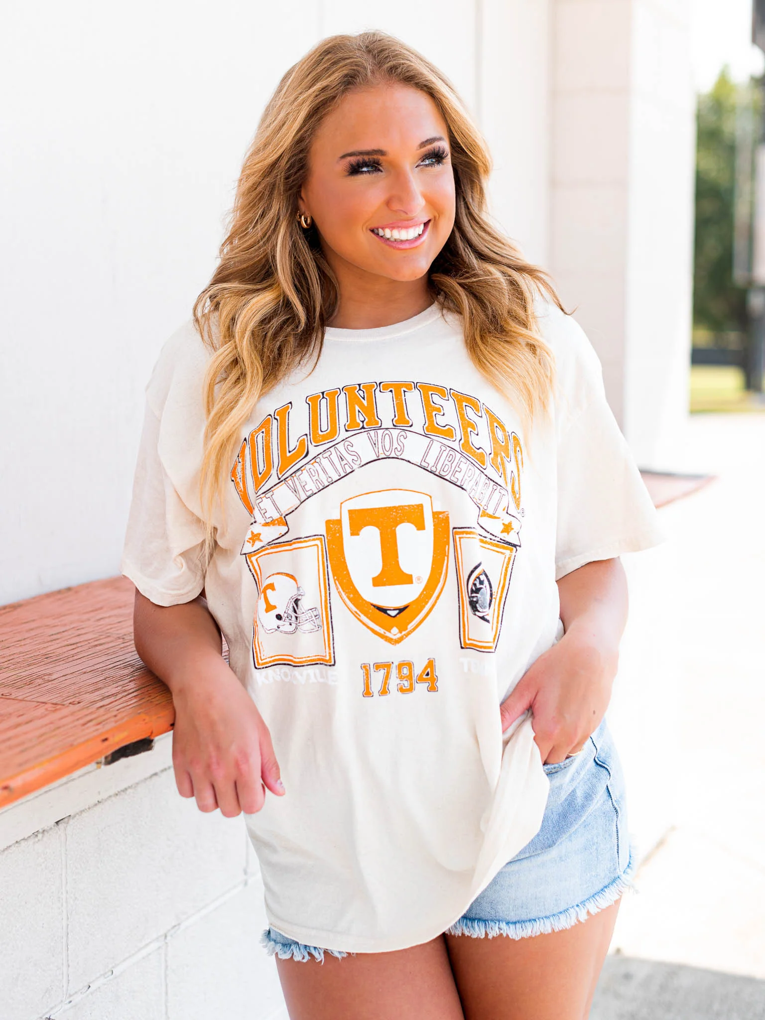 Vols Prep Patch Thrifted Tee - Image 3