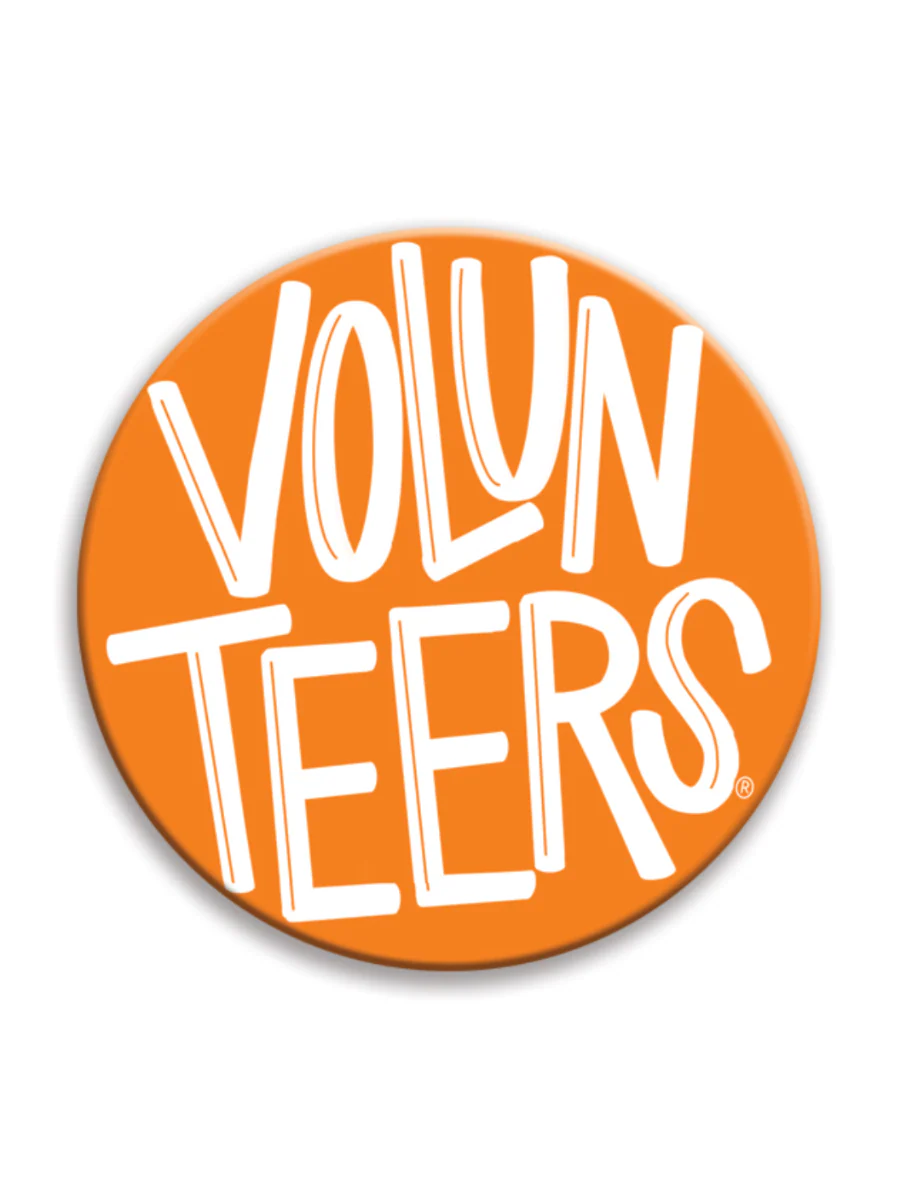 Volunteers 3" Gameday Button