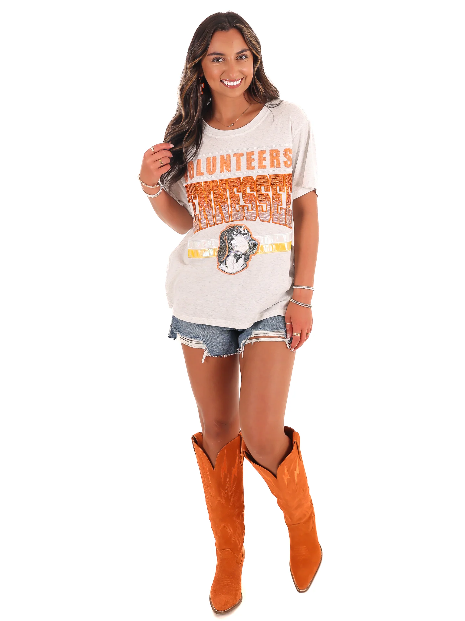 Volunteers Tennessee Vintage Tee - Image 2